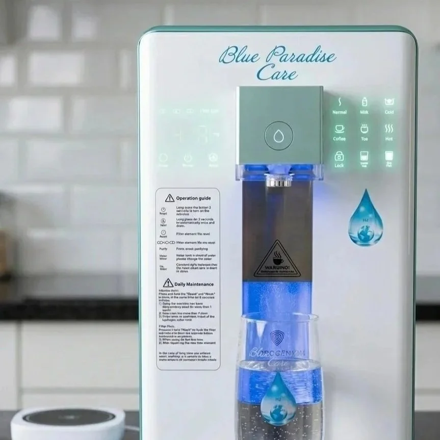 Osmoseur H2 Blue Paradise Care® Eau purifiée et hydrogénée au quotidien pour votre santé