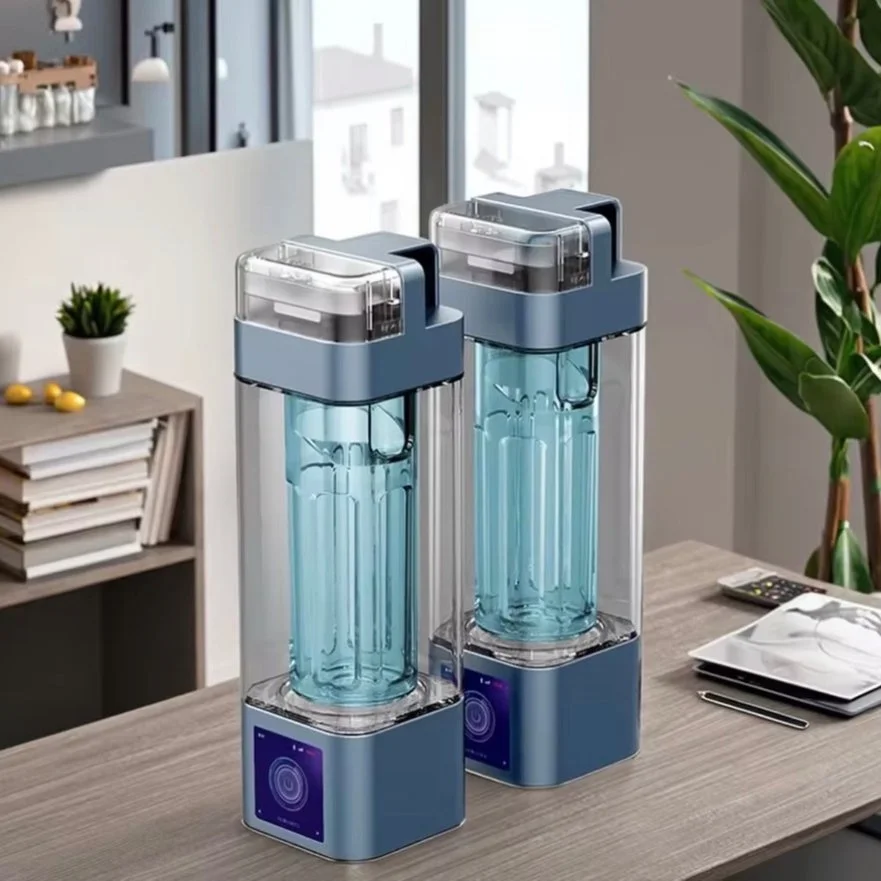 Bouteille Blue Paradise Care®  9000 ppb restez parfaitement hydraté avec élégance au bureau et faciliter l'utilisation personelle.