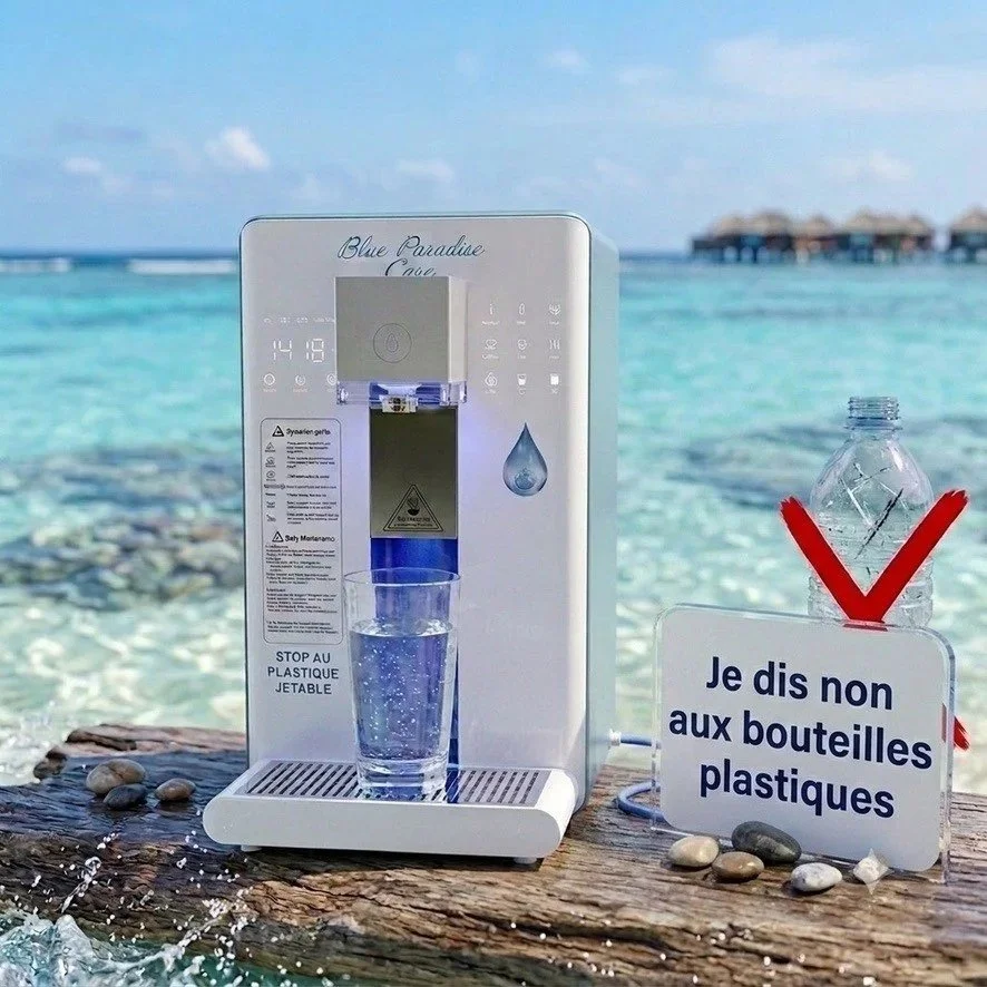 2030 Dites non aux bouteilles Plastiques avec l'osmoseur h2 Blue Paradise Care®