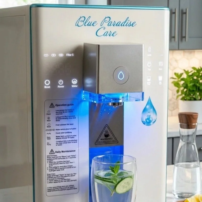L'osmoseur Blue Paradise Care® vous permet de vous préparer des boissons fraiches en été