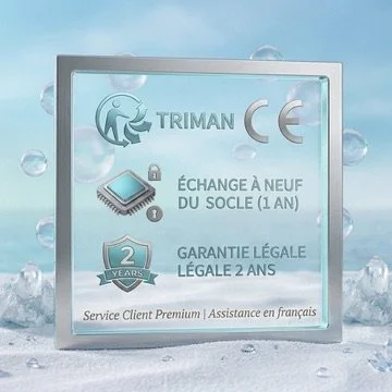  Garantie Blue Paradise Care ® : échange à neuf du socle la première année et garantie deux ans incluse. Assistance  français/anglais personnalisée. Une approche globale où votre satisfaction est notre priorité absolue.