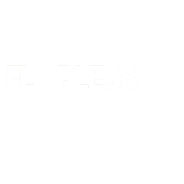 Black background with white text that says 'FLAPL3SS by Dr. Andrei Ungureanu,' with the letter 'A' in 'FLAPL3SS' stylized as a screw.