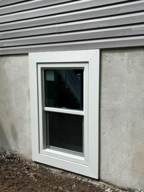Basement egress window installation in Delaware and Pennsylvania 