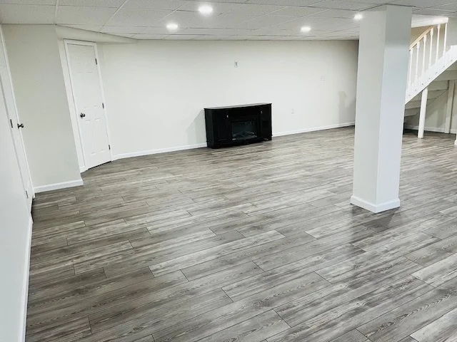 Basement build out in Delaware and Pennsylvania 