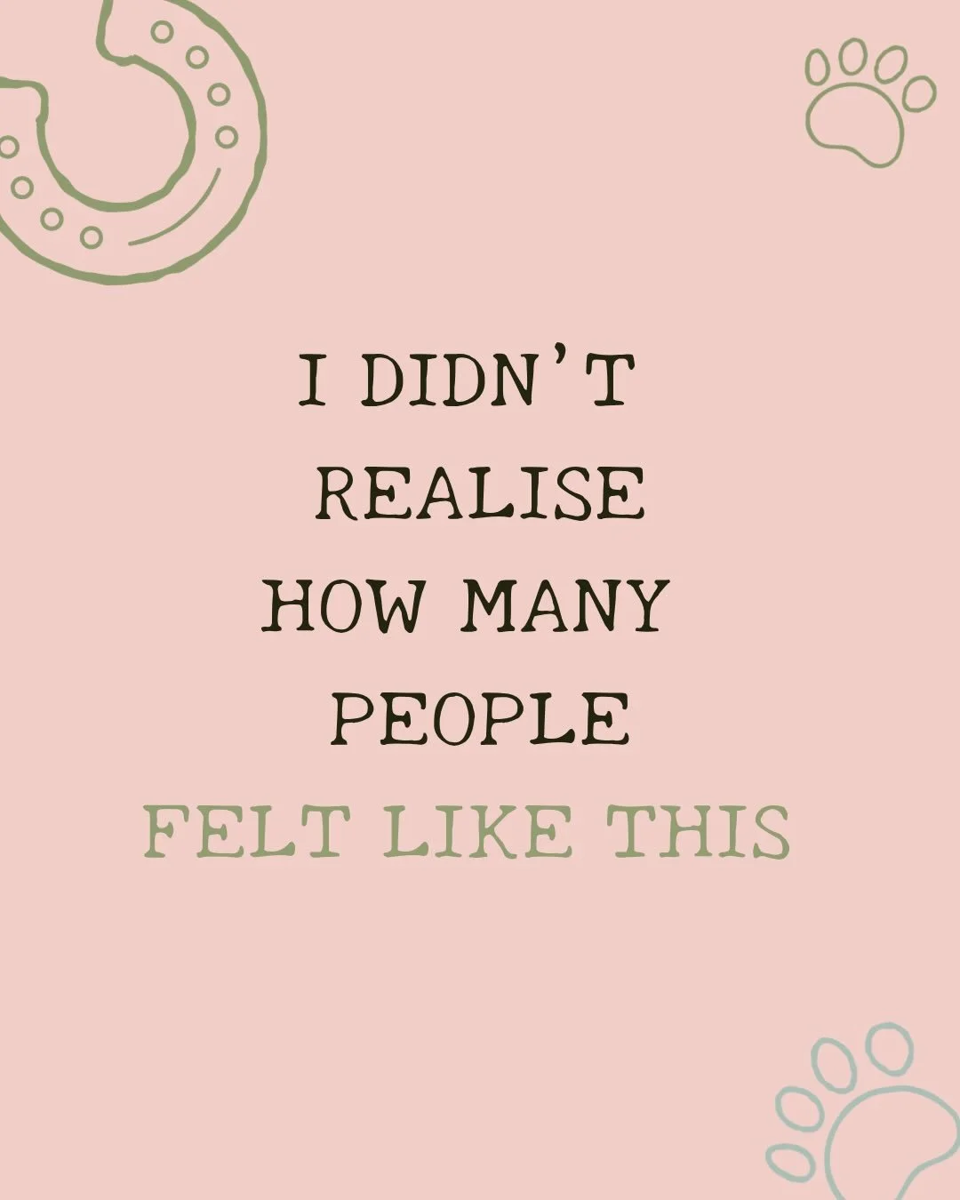 I genuinely didn&rsquo;t realise how many people felt like this until I started getting messages like this back ❤️

&lsquo;It&rsquo;s been really good for me using the step by step process, if I am trying to plan on my own I just procrastinate and fi