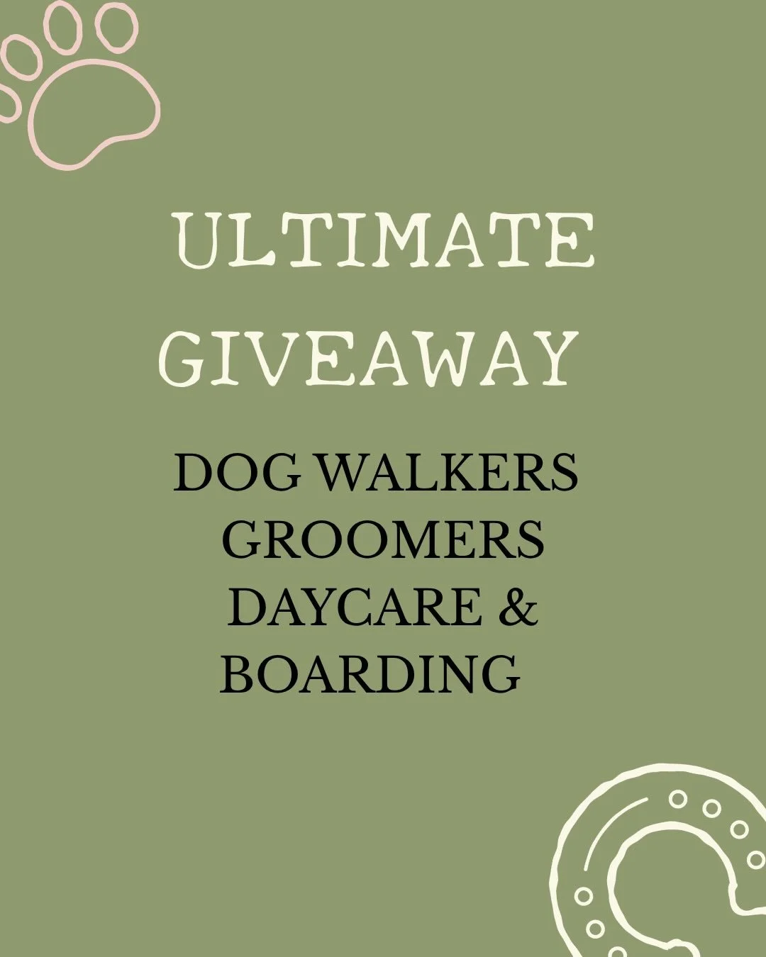 🐶 ULTIMATE PET BUSINESS GIVEAWAY 🐾

Dog walkers, groomers, daycare or boarding businesses&hellip; this is for YOU 👌

I&rsquo;ve teamed up with @barkapp.io to give one lucky pet business the chance to win&hellip;

🎉 LIFETIME access to Bark 🎉

If 