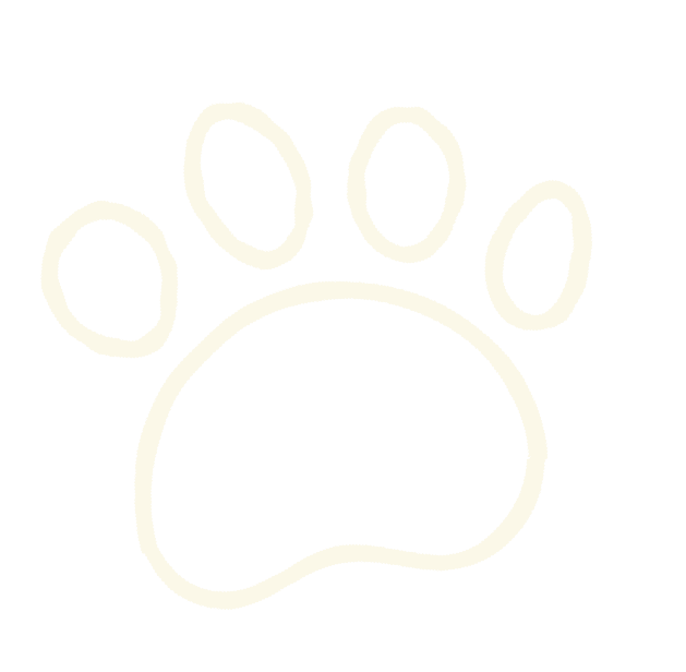 White paw print icon