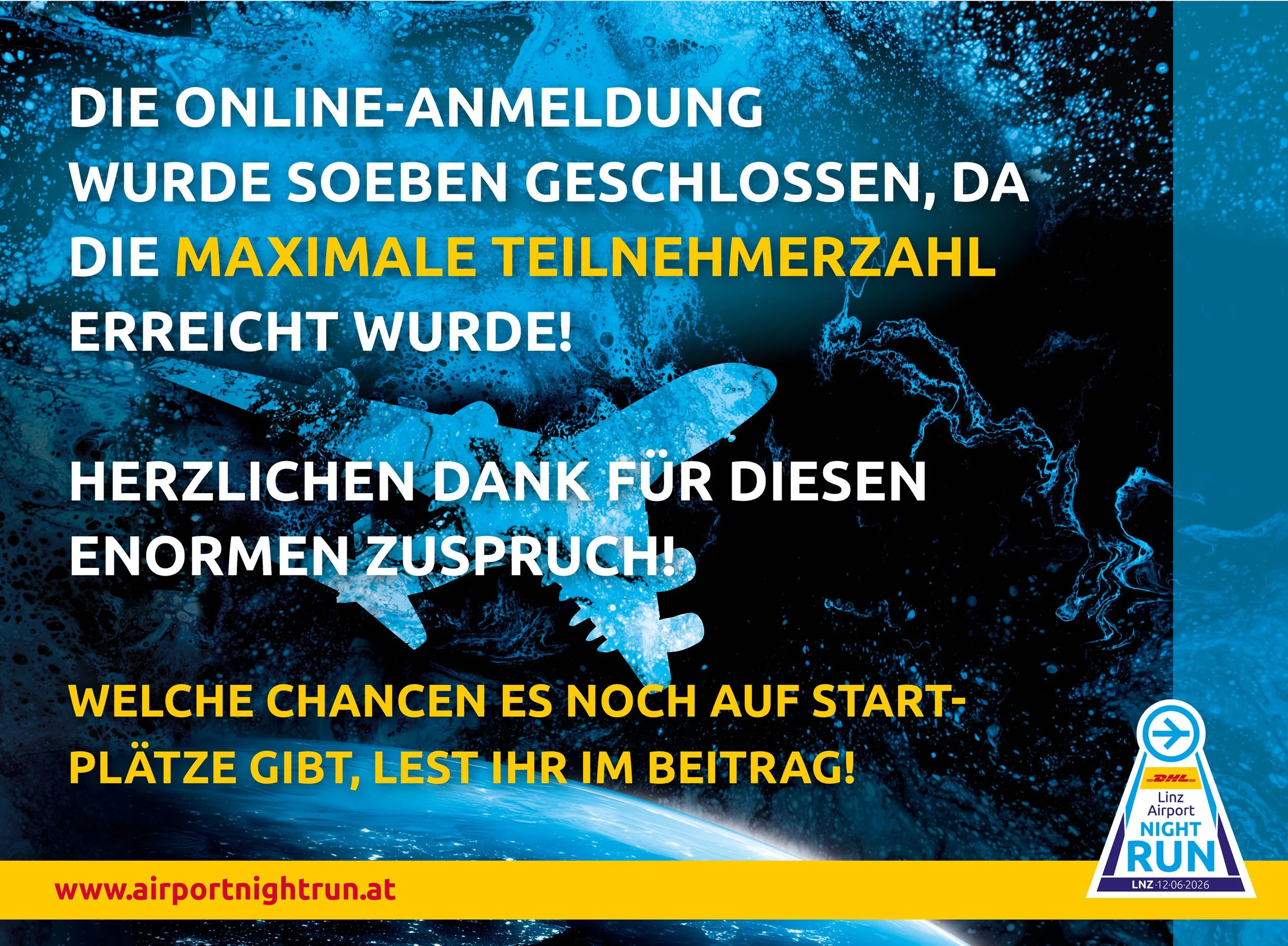 Anmeldung geschlossen!