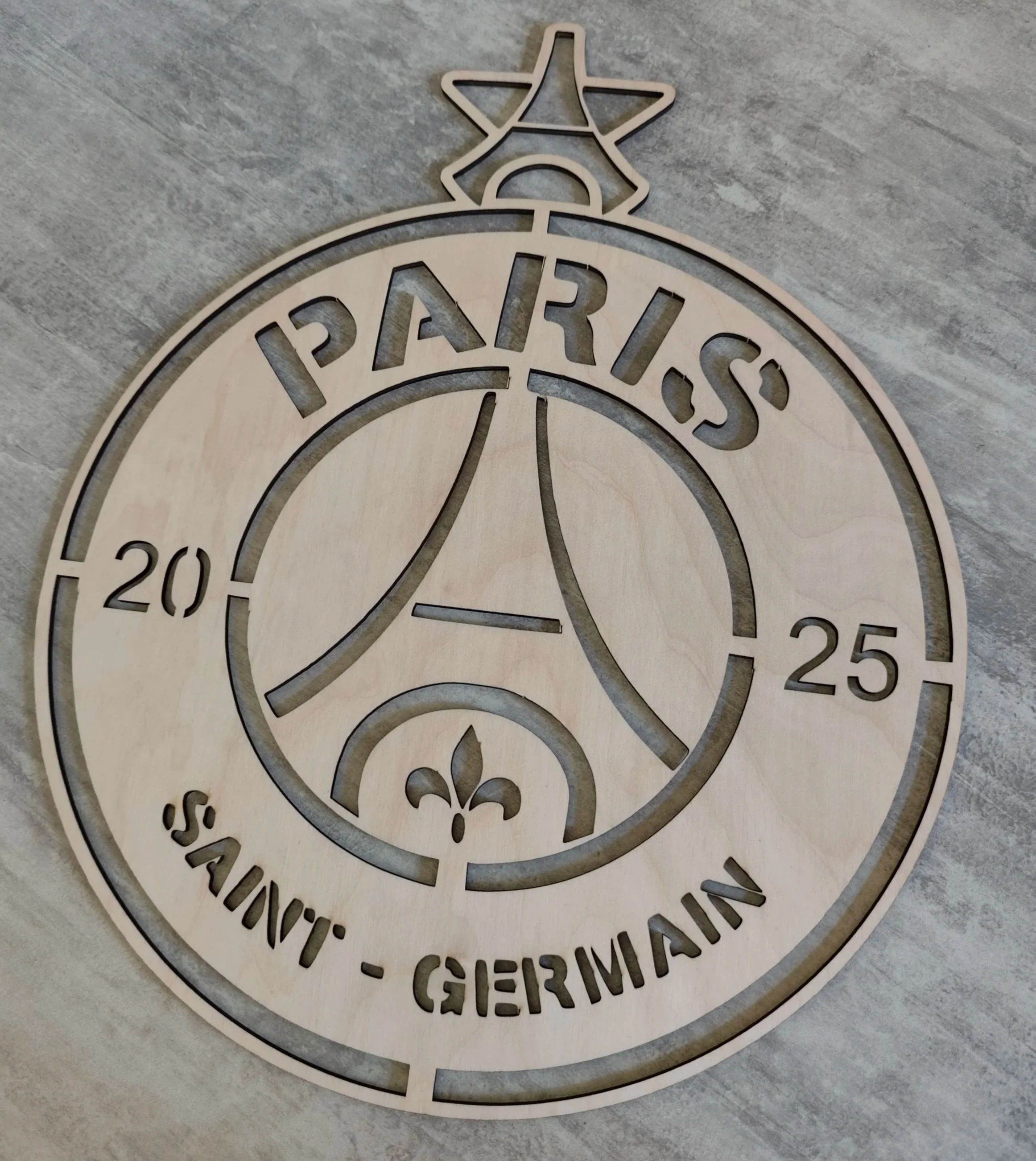 Décoration murale PSG