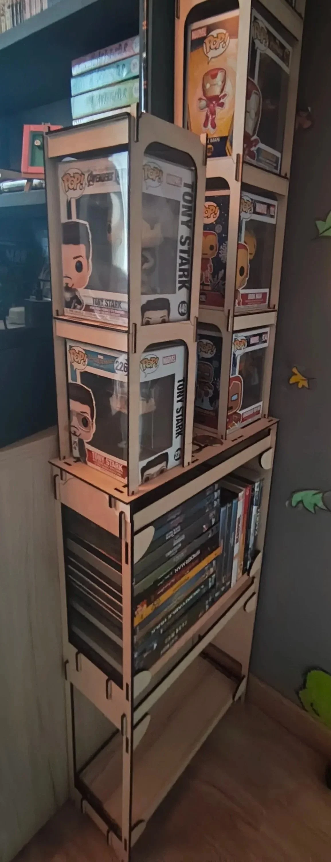 Meuble modulable pour figurine POP