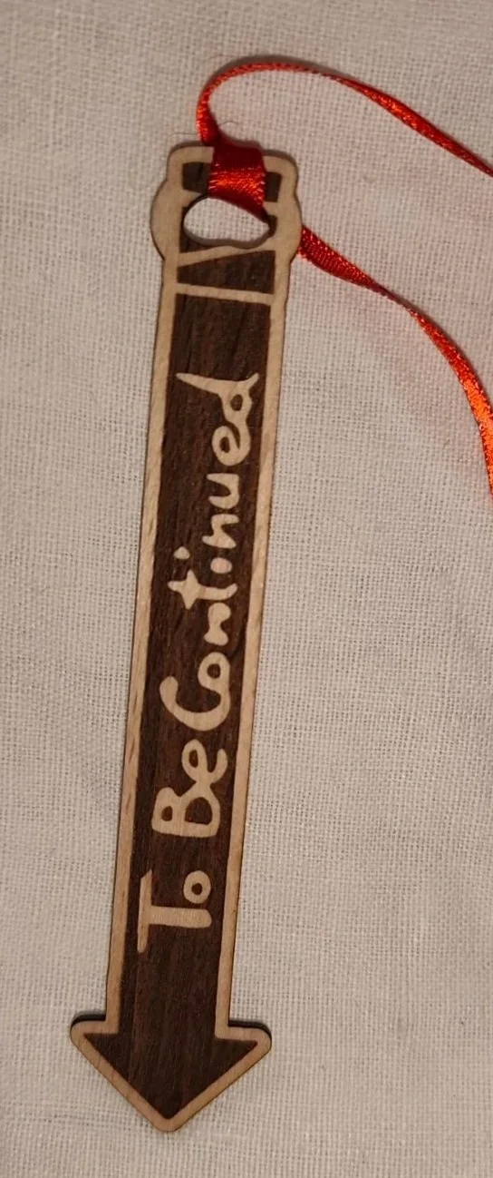 Marque page "To be continued"