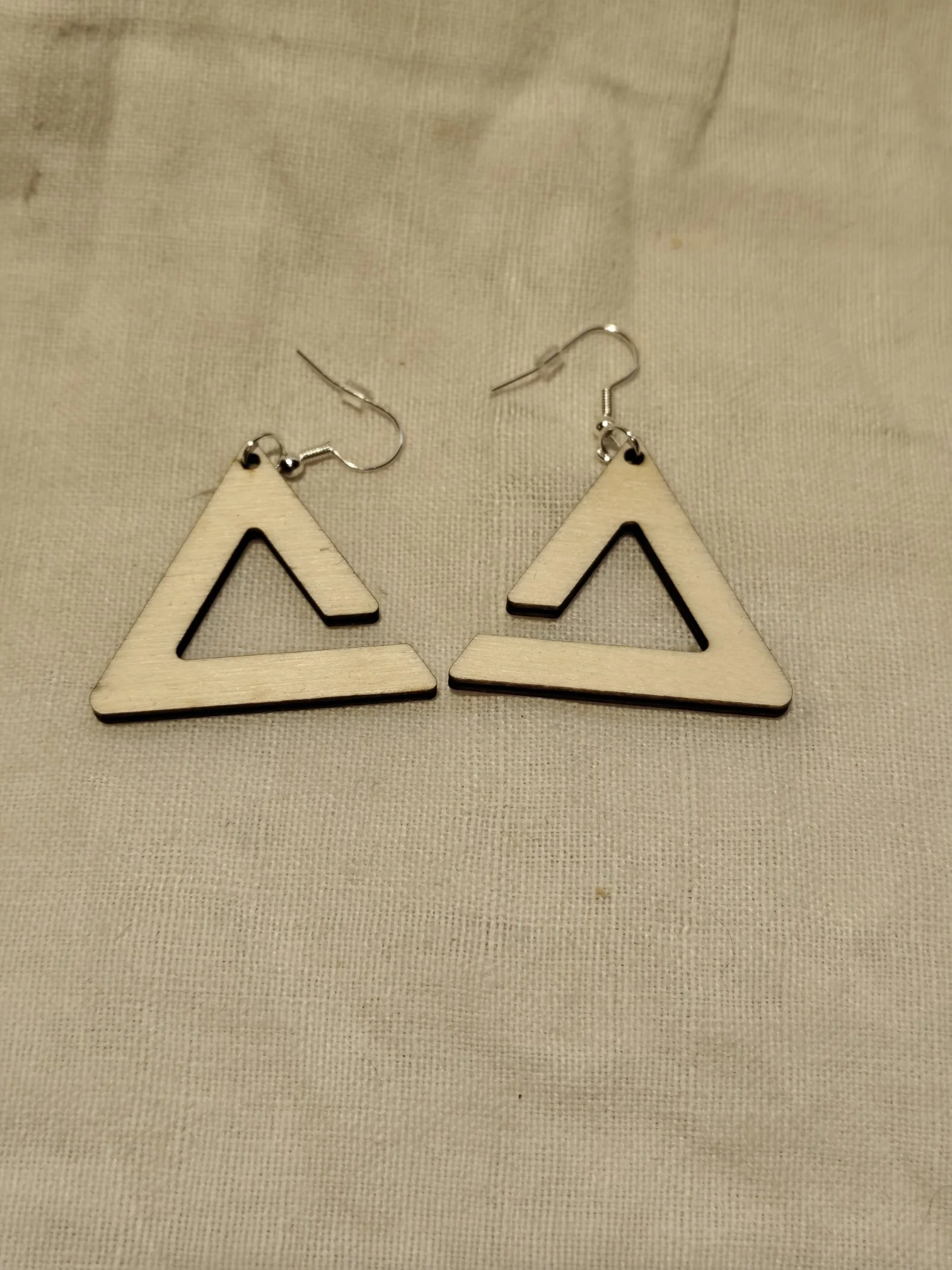 Boucles d'oreilles Triangles Modernes
