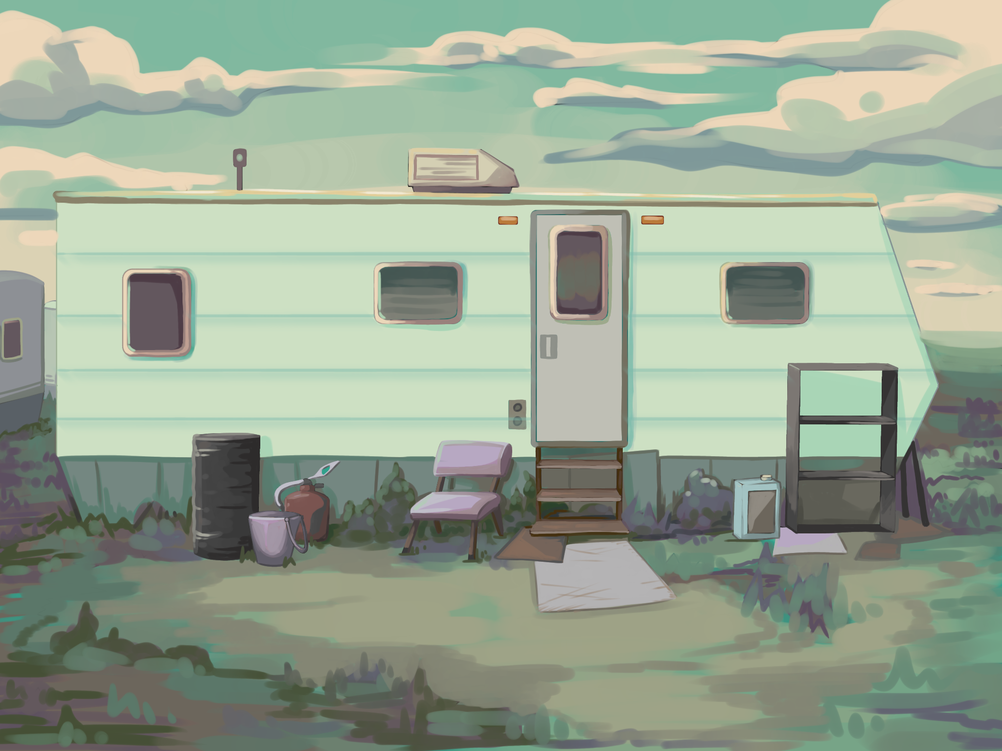 Environment Concept for Video Games