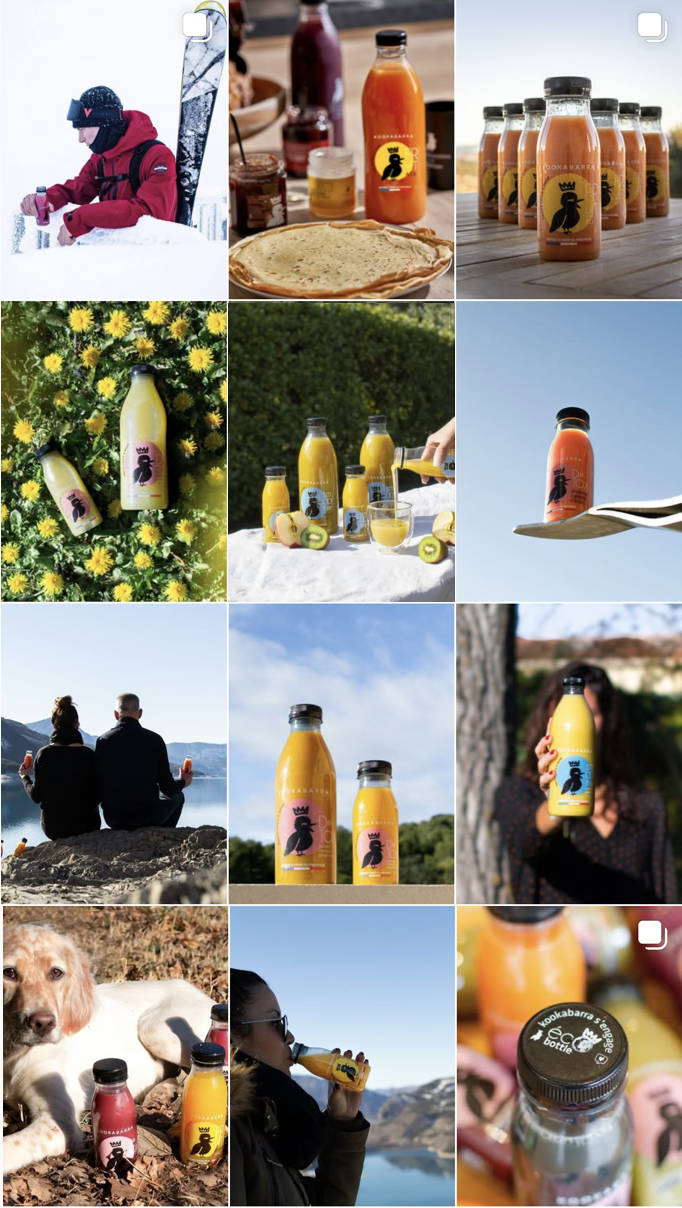 Feed instagram Kookabarra juice