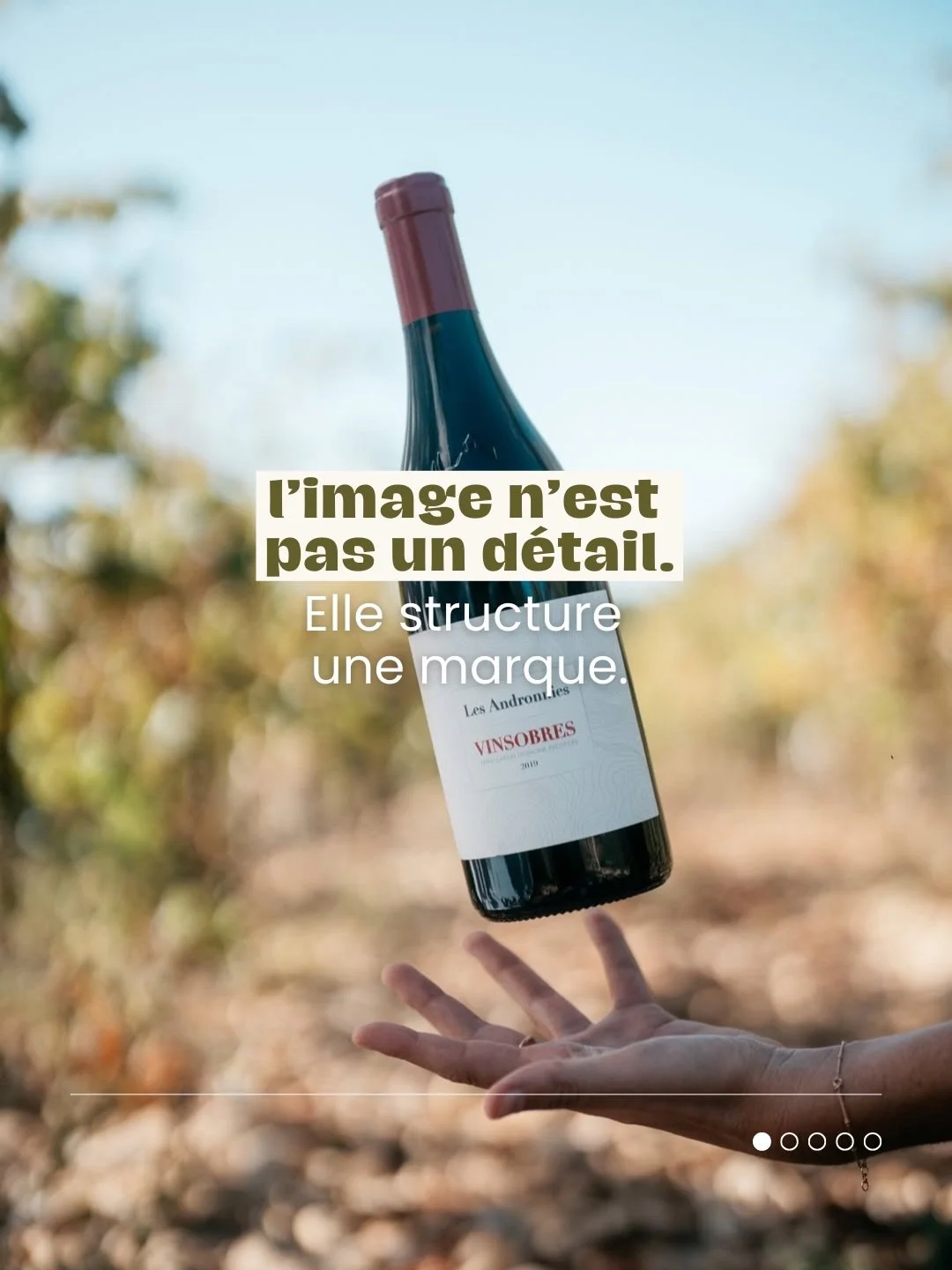 Traduire un positionnement en images.

Pour cette appellation viticole de la Vall&eacute;e du Rh&ocirc;ne, l&rsquo;enjeu &eacute;tait clair : incarner &laquo;&nbsp;L&rsquo;insolite Cru des C&ocirc;tes du Rh&ocirc;ne&nbsp;&raquo; &agrave; travers des 