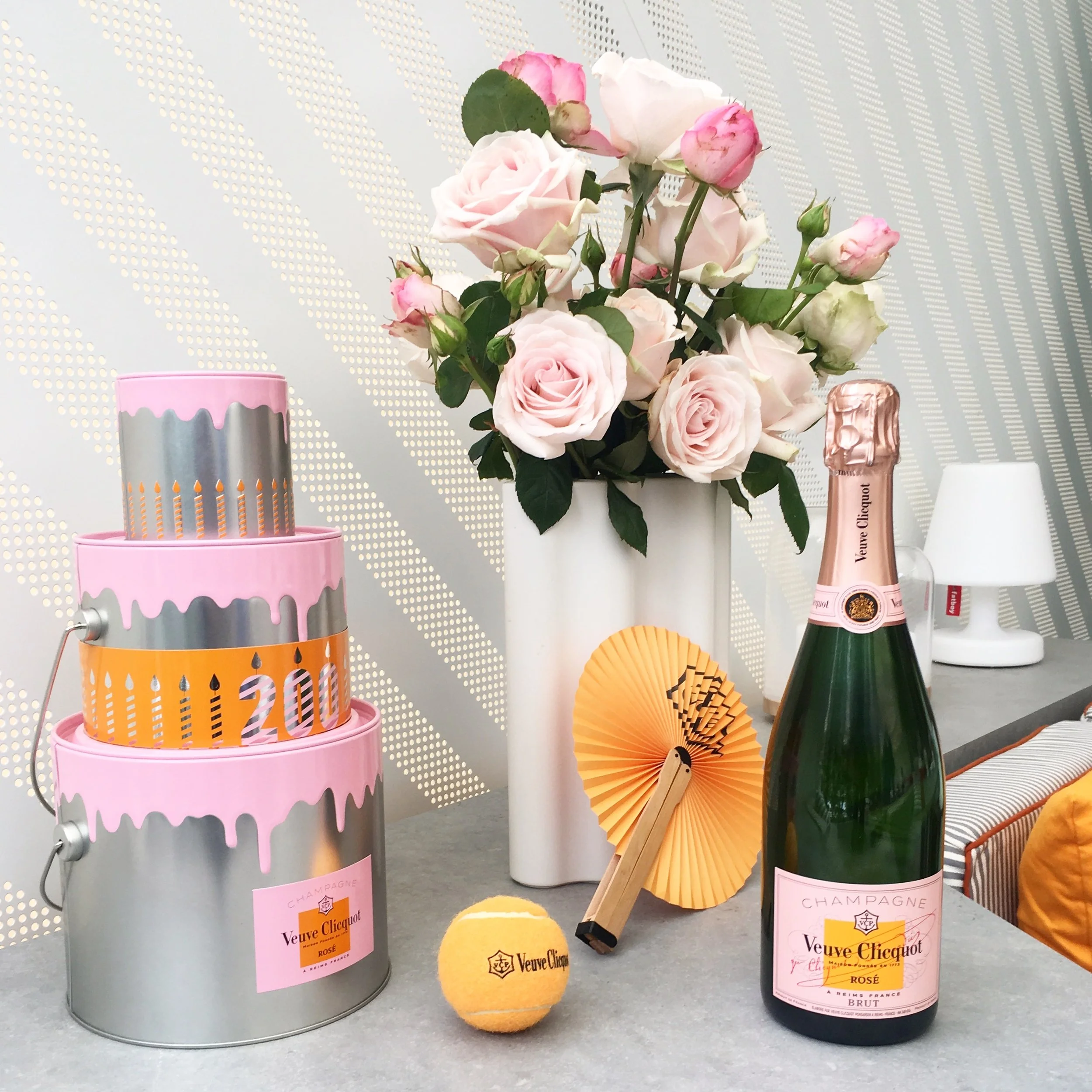 mise en avant veuve clicquot et tennis