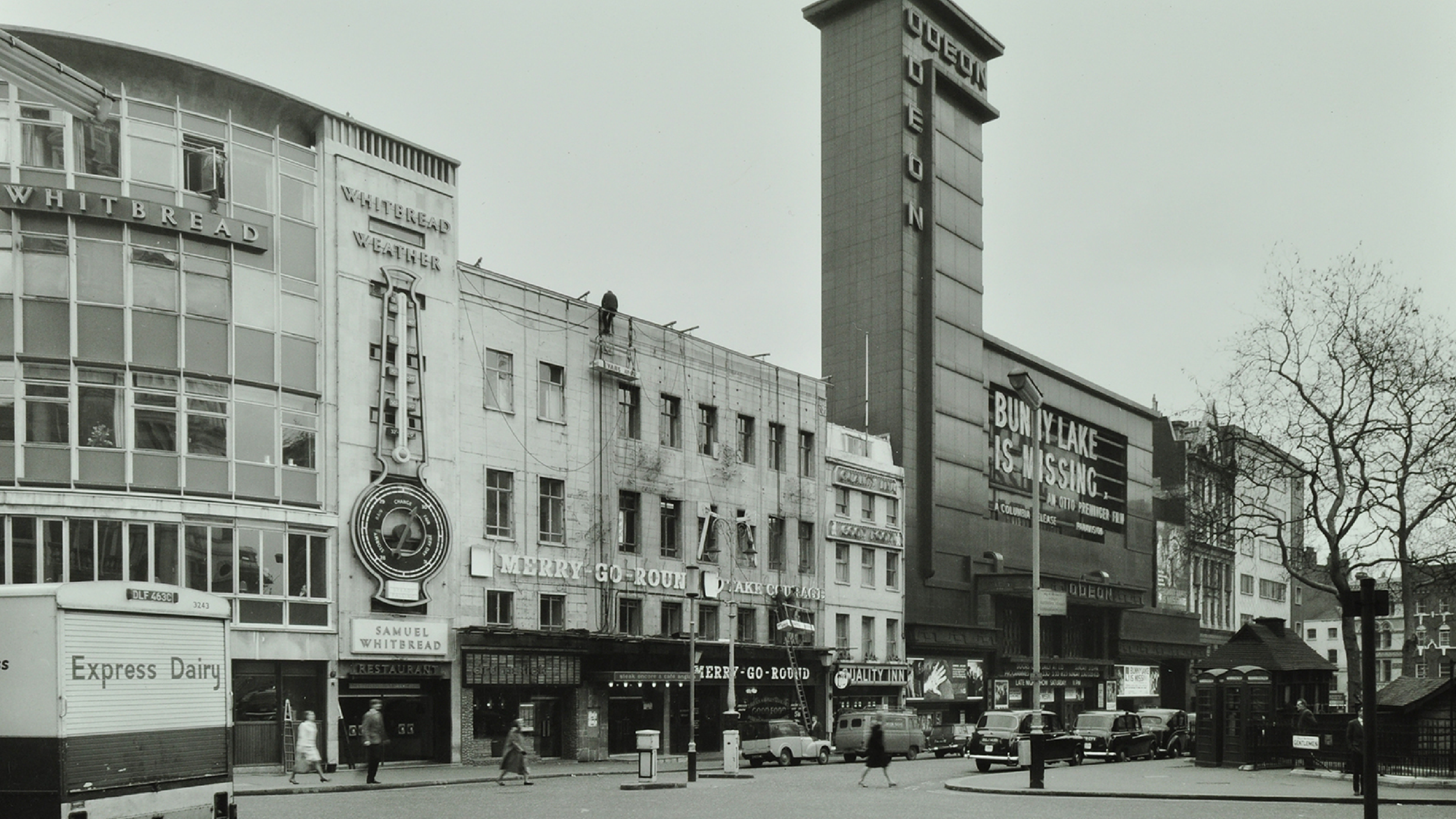 1966, Odeon Cinema, Leicester Square, image source: The London Archives (City of London Corporation)