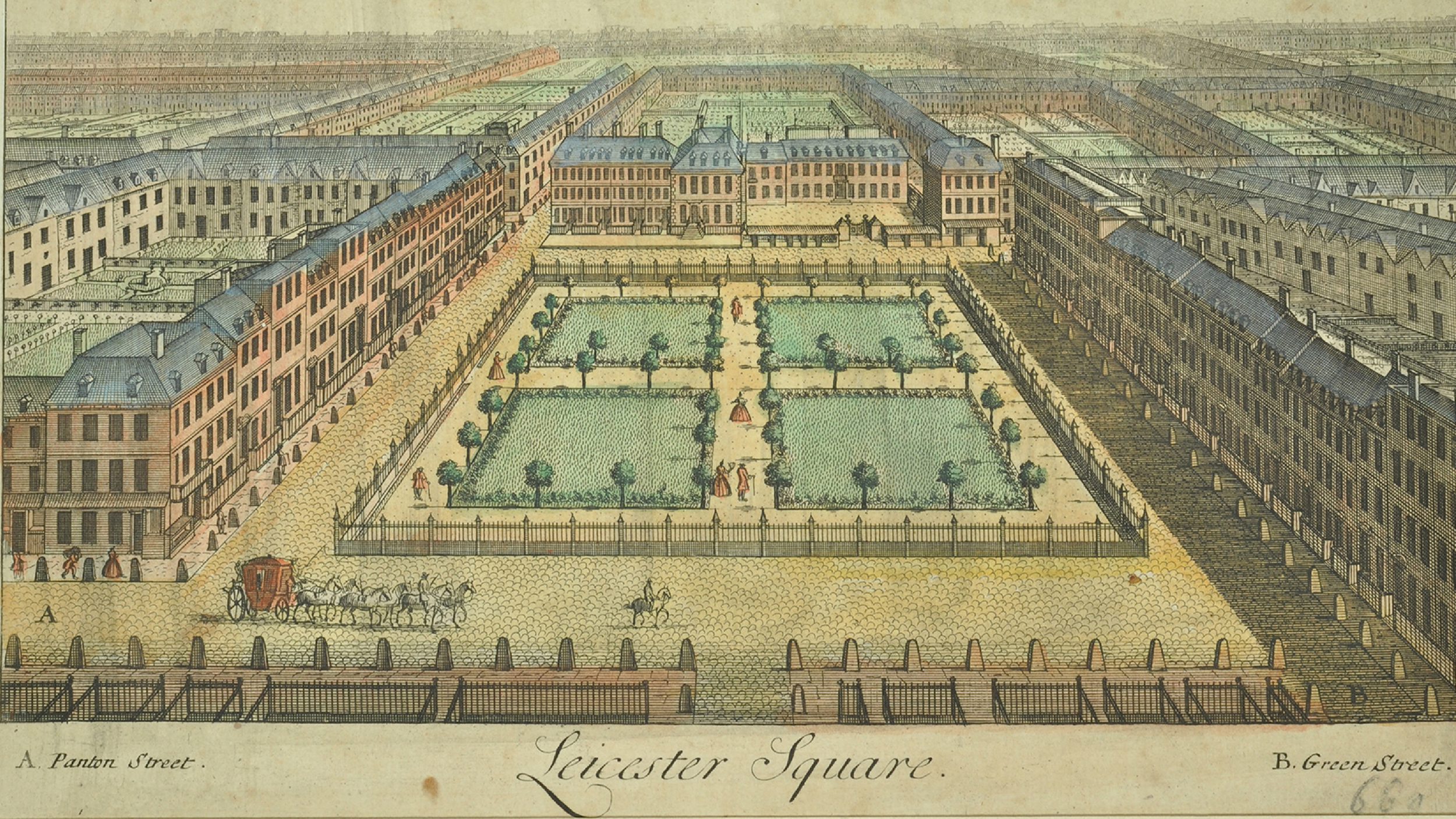 Leicester Square, image source: The London Archives (City of London Corporation)