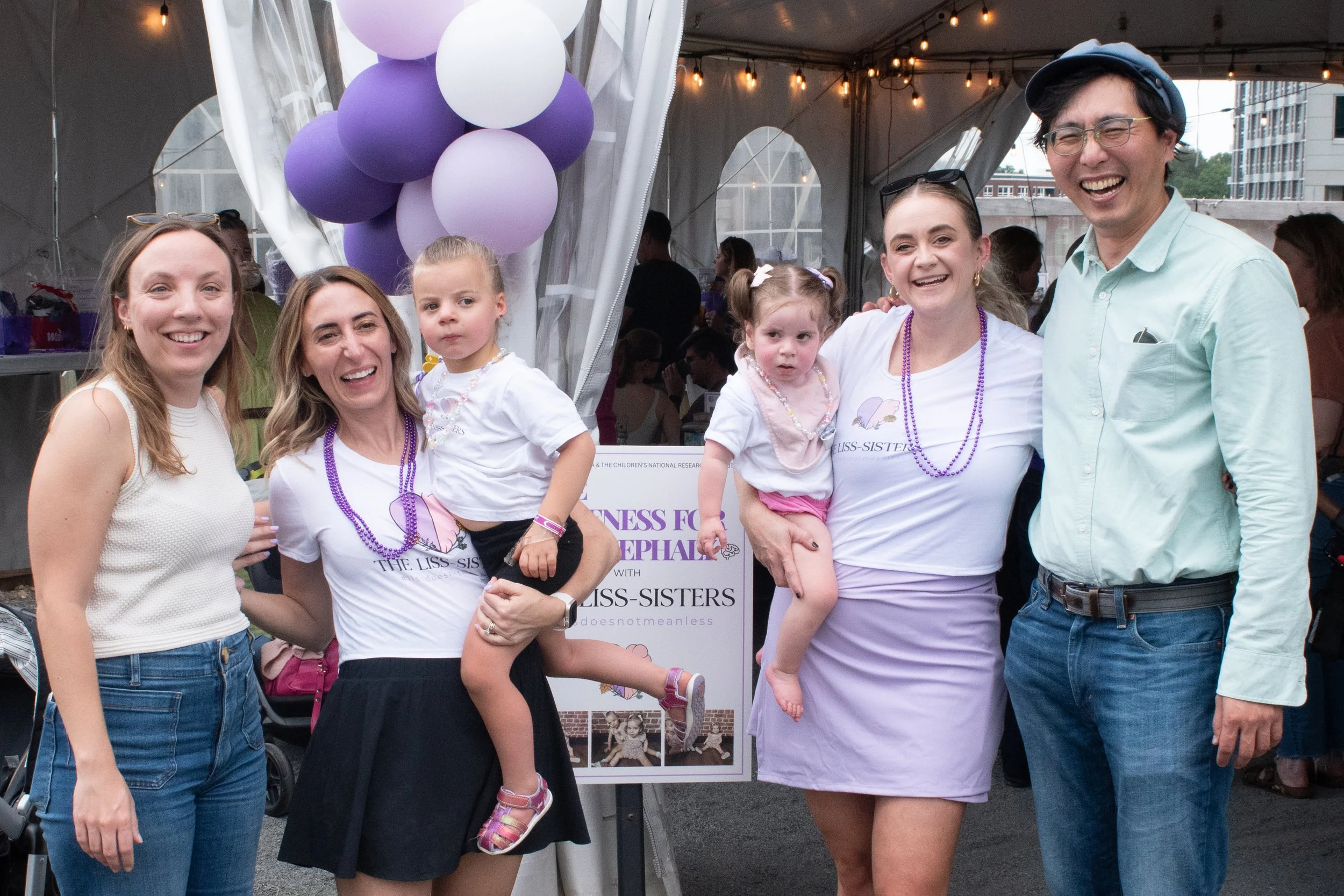 Pictured: Liss Not Less' first fundraiser