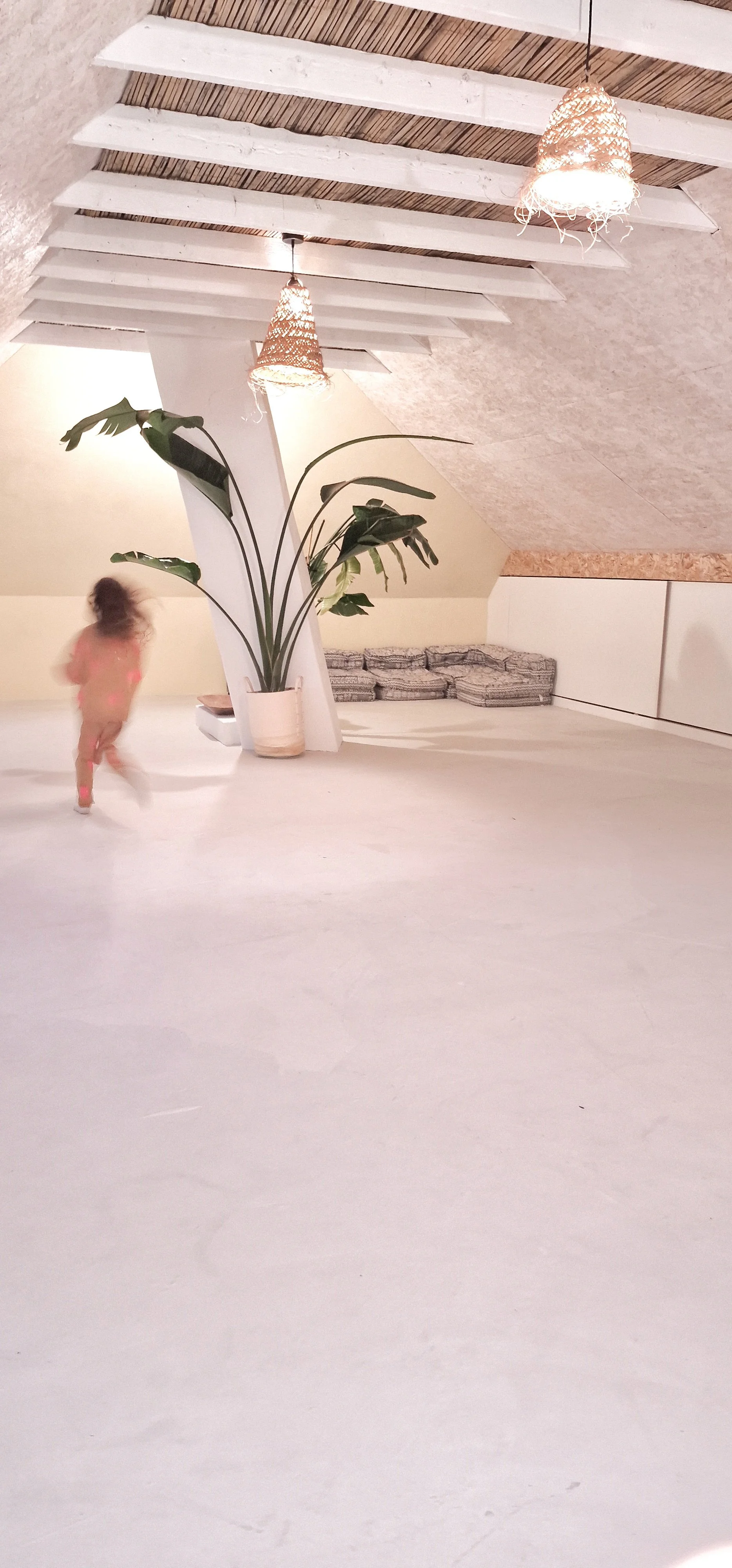 Transformatie van zolder tot rustige ruimte in Overijssel met houten balken