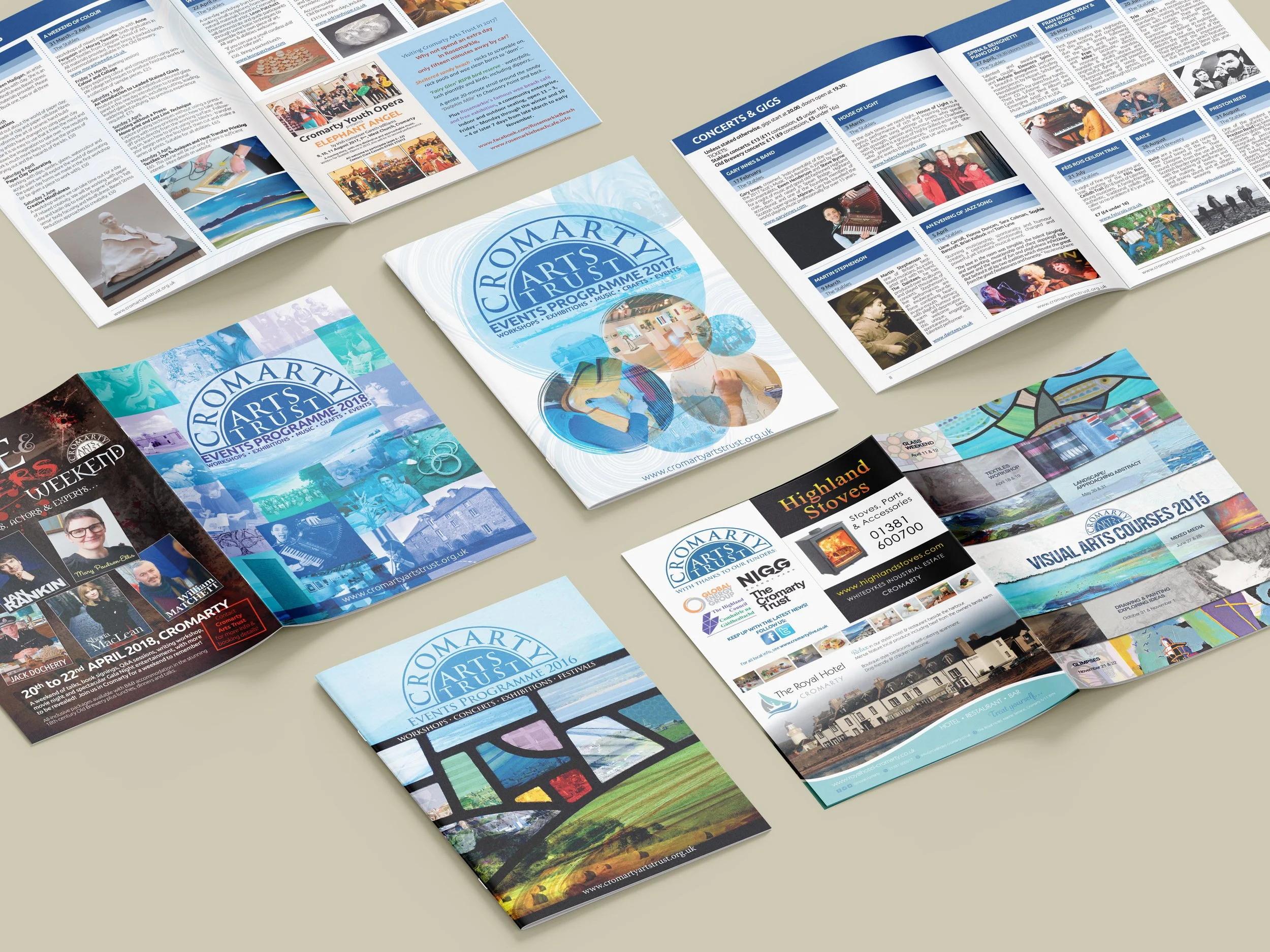 Cromarty Arts Trust - various course booklets