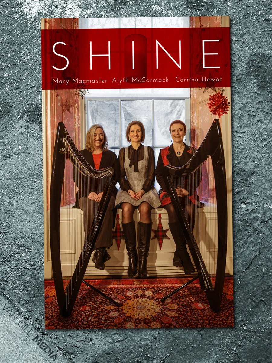 Shine tour poster template