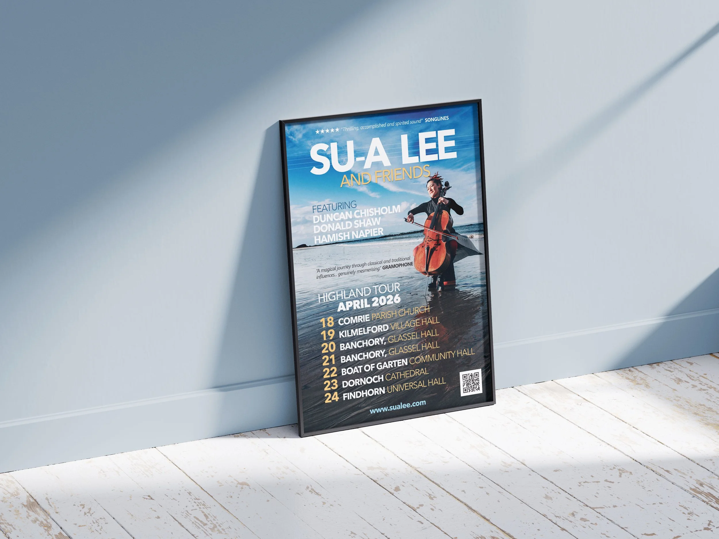 Su-a Lee 2026 tour poster