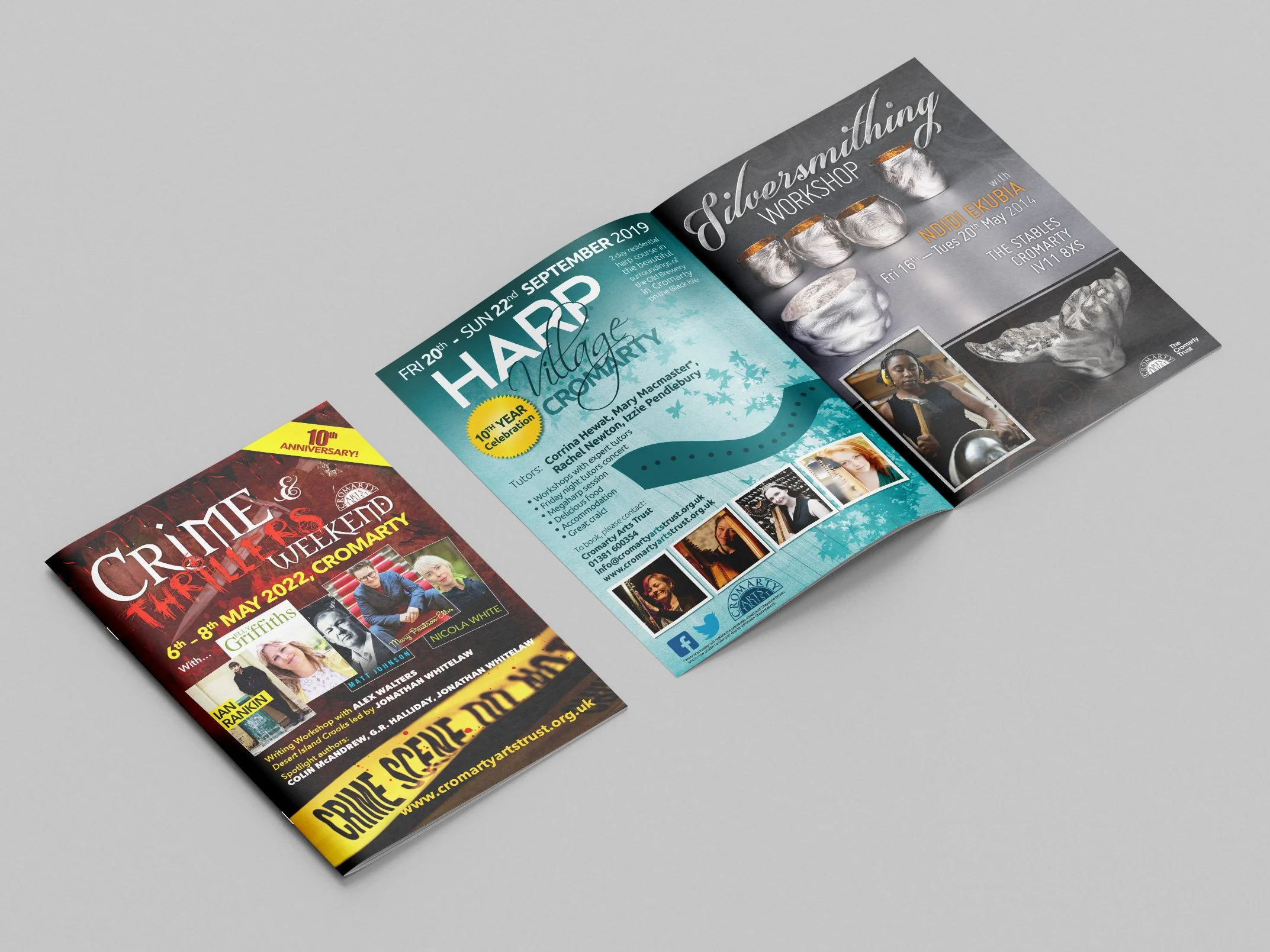 Cromarty Arts Trust - various flyers