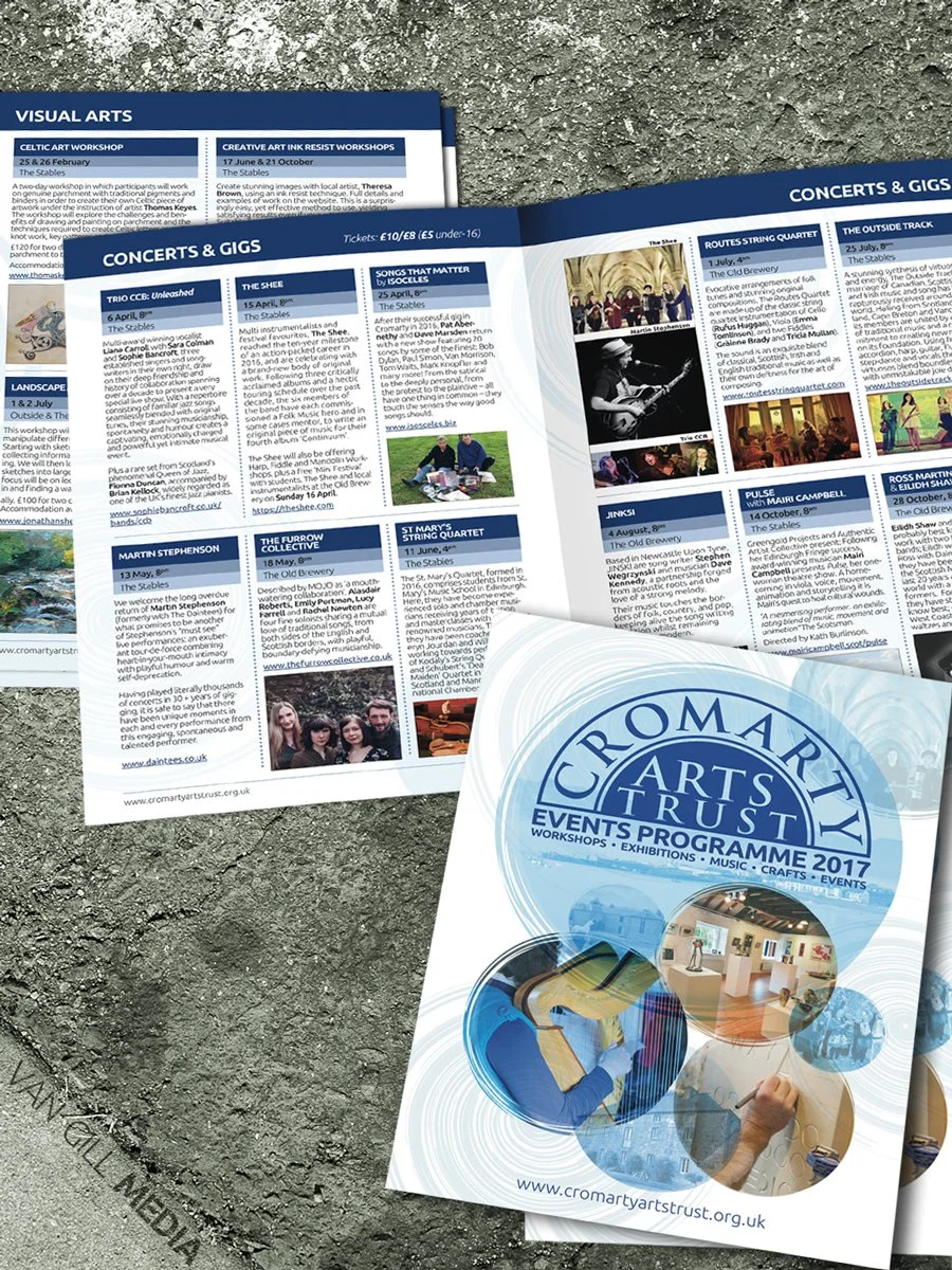 Cromarty Arts Trust - Arts course booklet