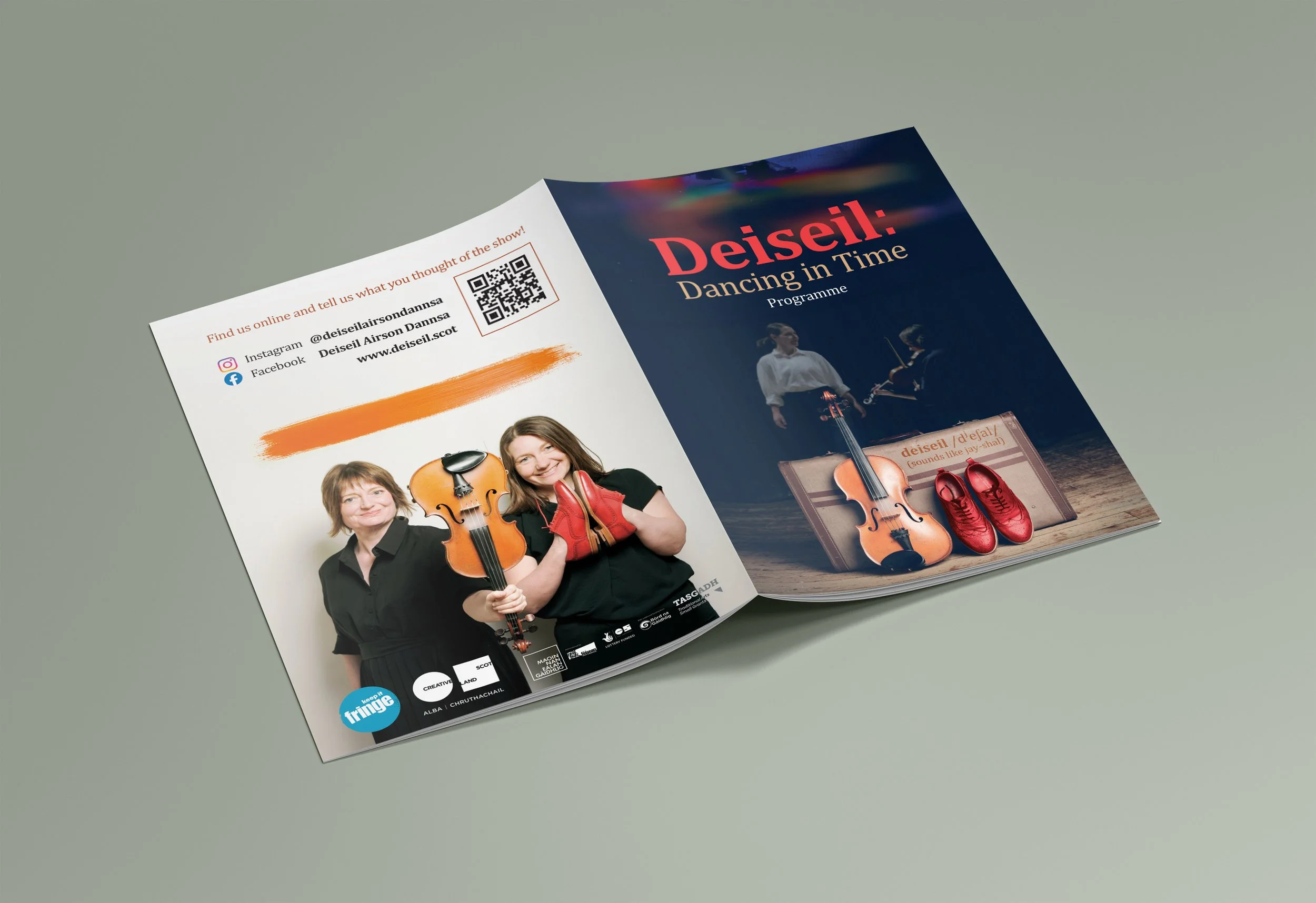 Fringe show programme