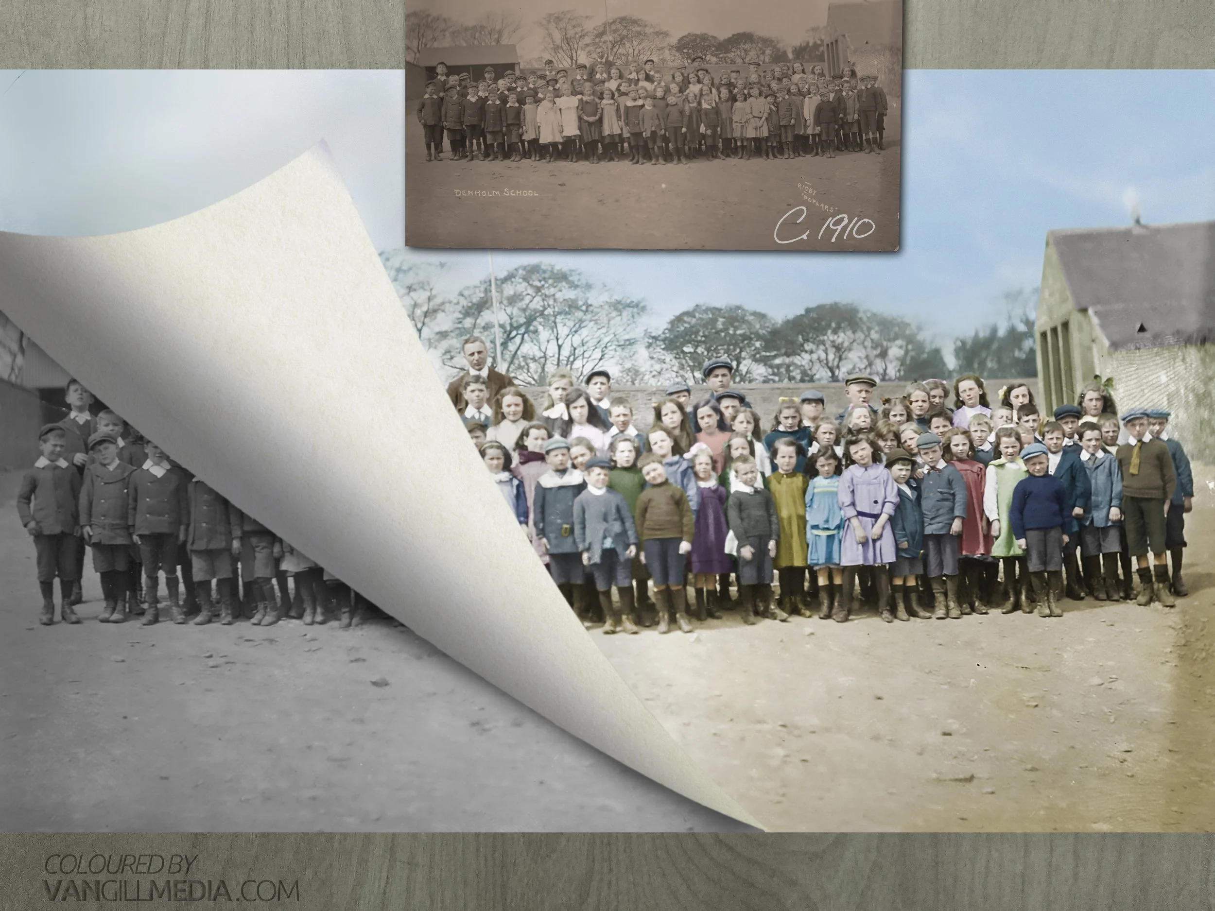 Wait - I can get this done for free, right?
Yes, there are various websites that allow you to upload a black and white photograph and it will colourise it using AI technology. The technology is very impressive, and many of these websites will do it f