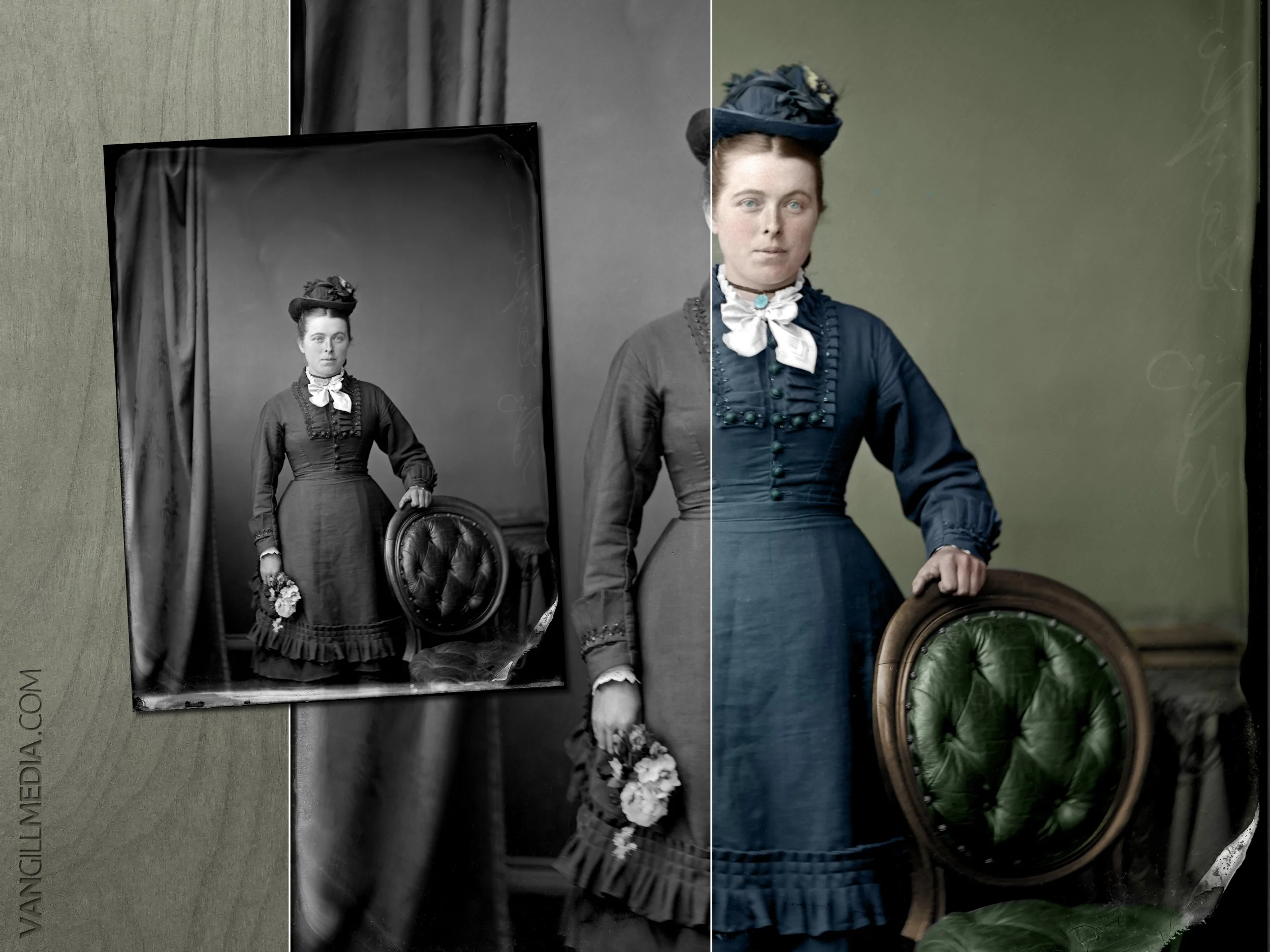 Can any photo be colourised?
Most issues, such as dust and scratches, can be fixed but it’s important to note that if the original image is too blurry/pixilated/grainy or at too low a resolution, then often not much can be done to improve it. If I th