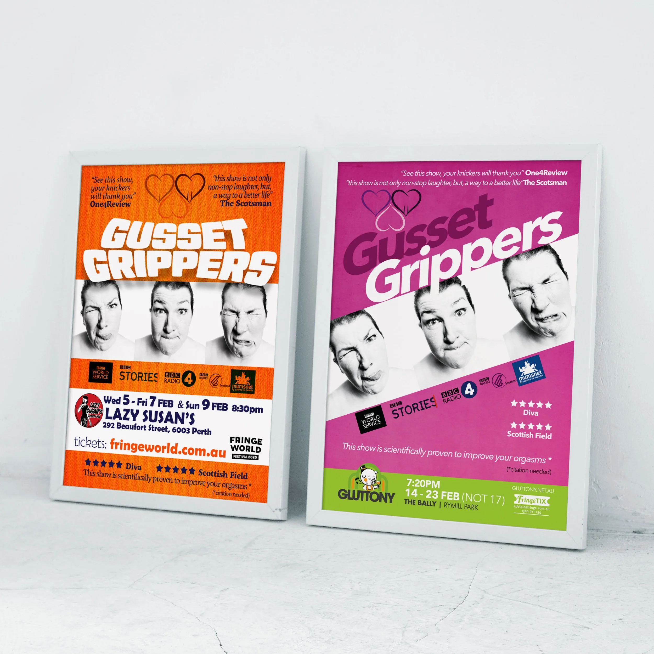 Elaine Miller - show posters