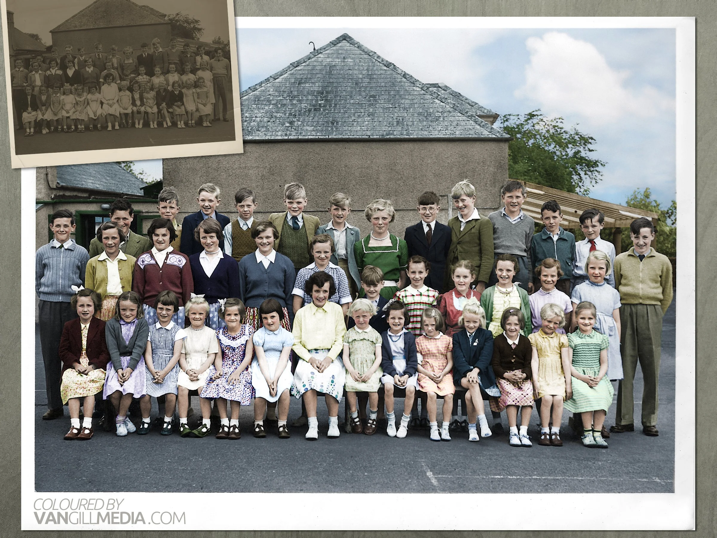 An old school photo C. 1953