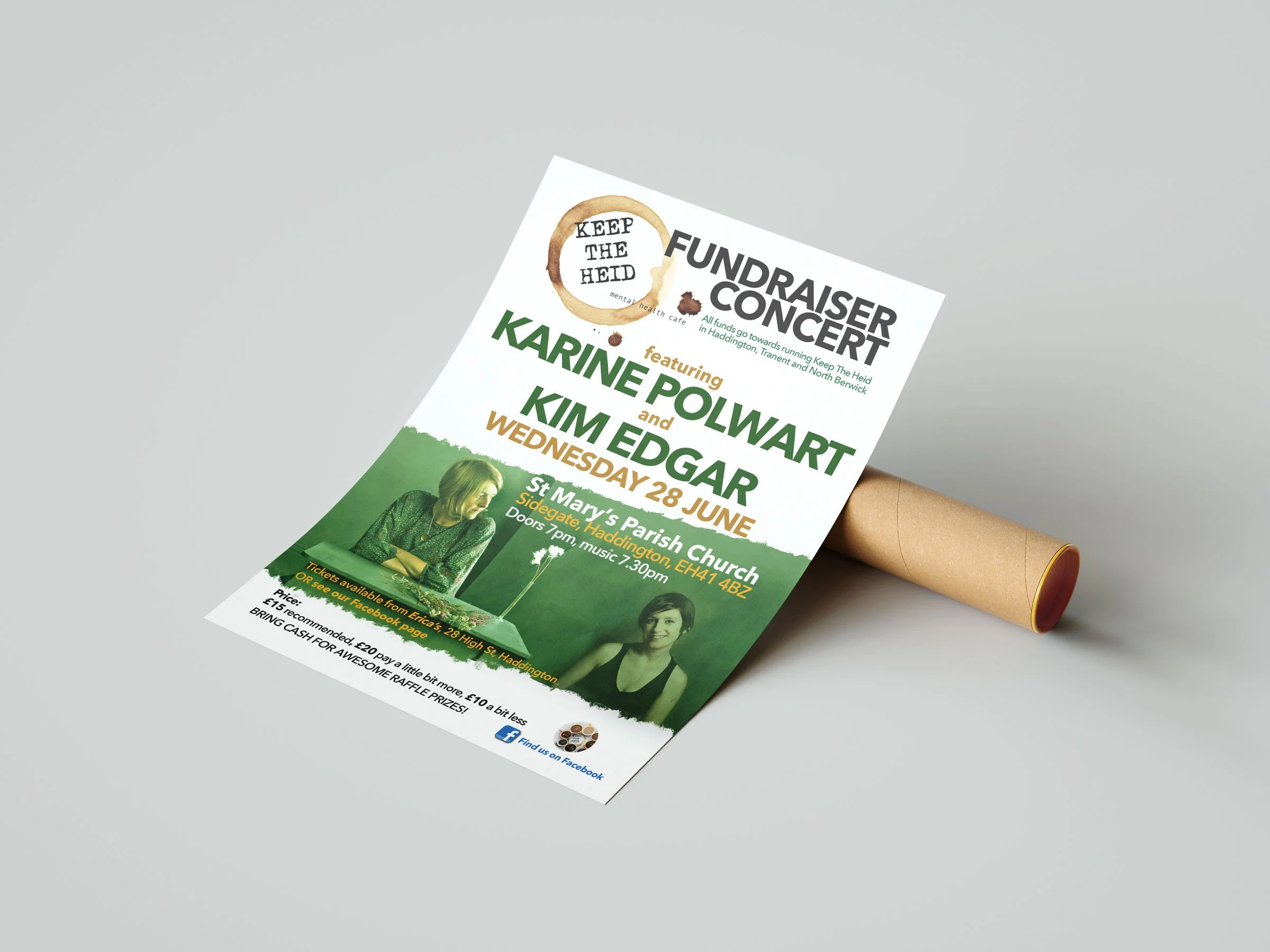 Keep The Heid fundraiser event