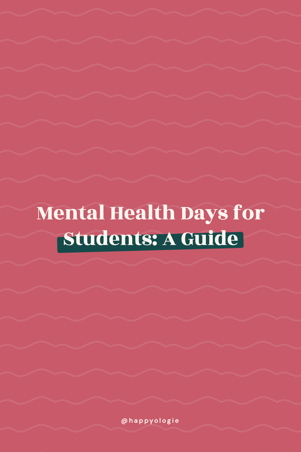 Mental Health Days for Students: When to Take One and How to Use It