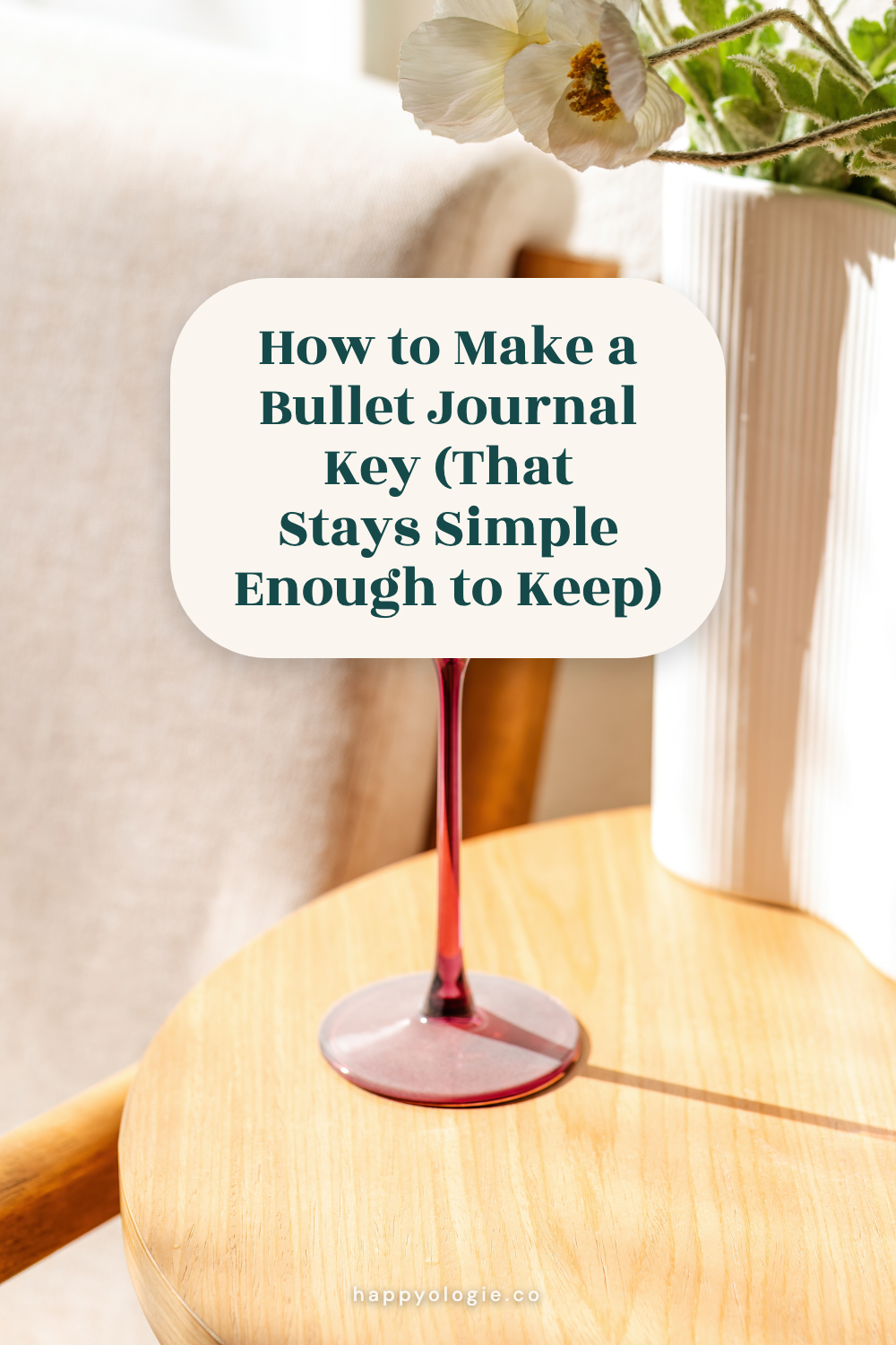 How to Make a Bullet Journal Key (That Stays Simple Enough to Keep)