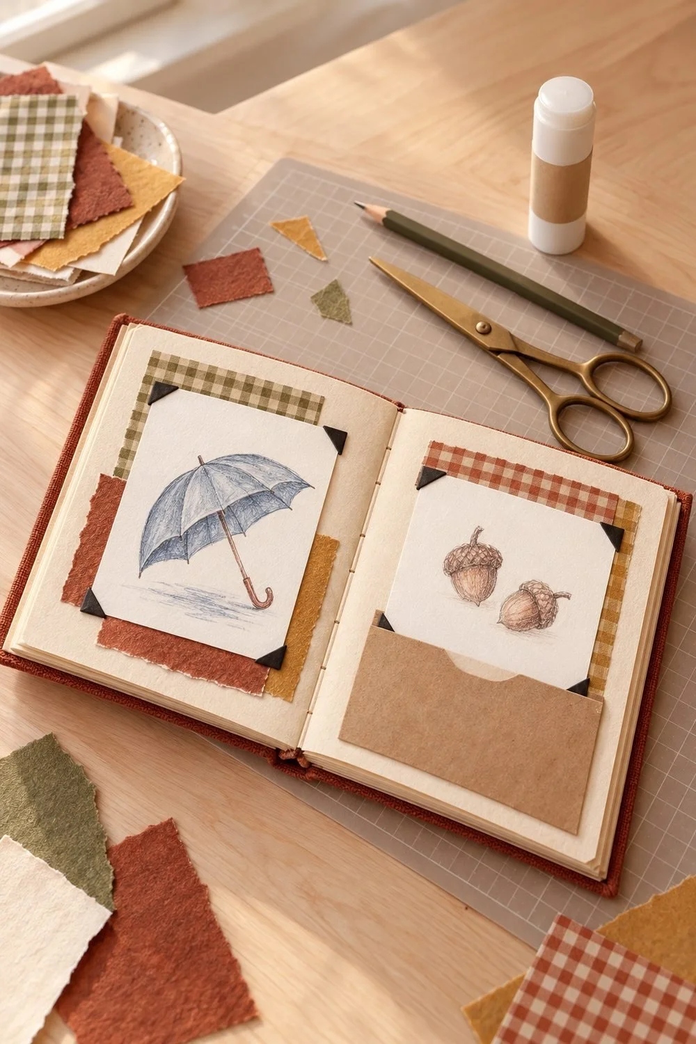 Make a Fall Scrapbook from Six Everyday Moments