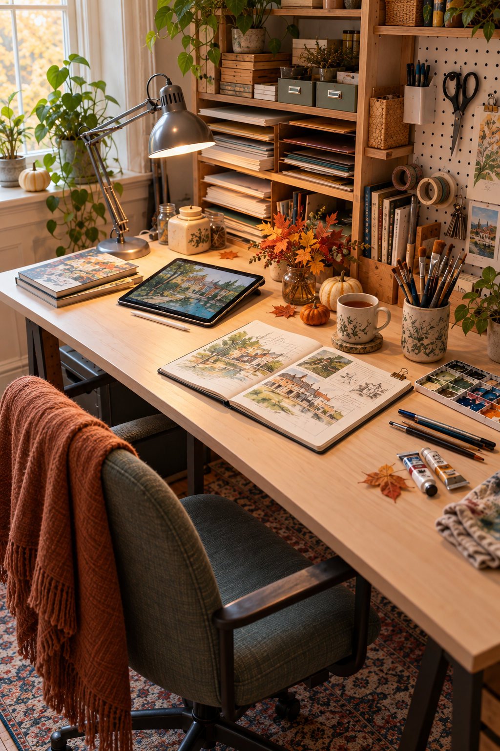 7 Fall Desk Decor Ideas for Your Study Space