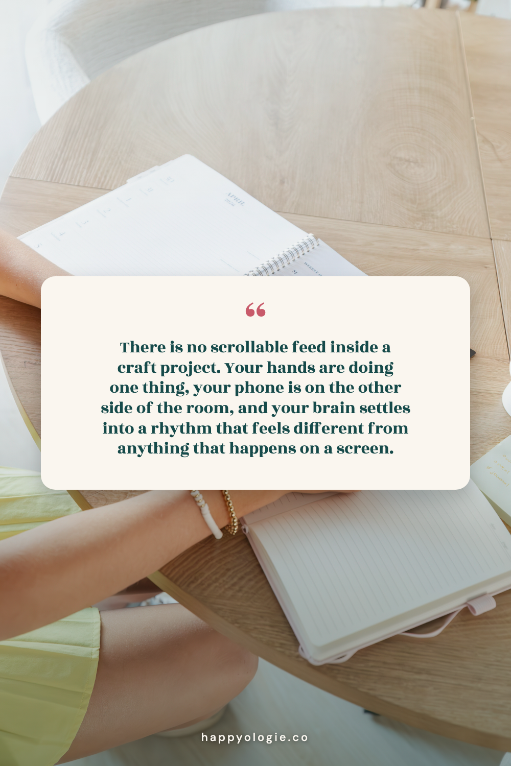 Craft projects create screen-free focus | Happyologie