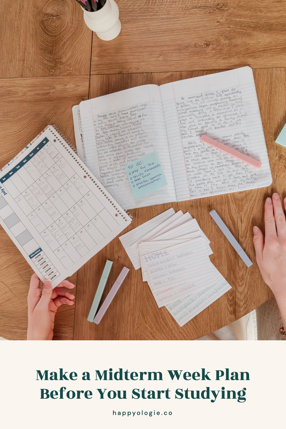 take care of yourself during midterms when everything — Make a Midterm Week Plan Before You Start Studying | Happyologie | happyologie.co
