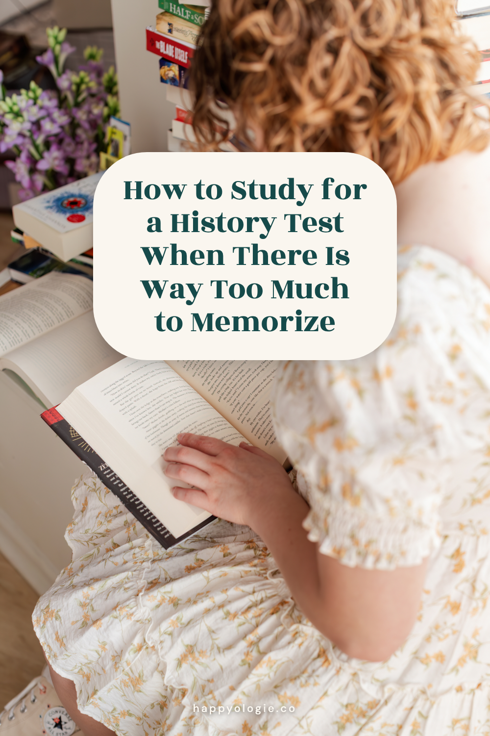 How to study for a history test when there is too much to memorize