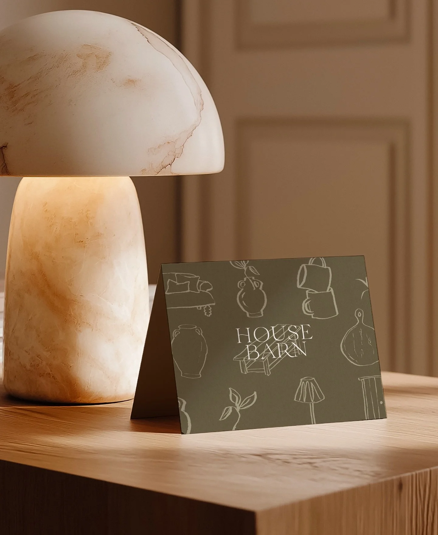 3/3 House Barn. For us, the success of @shophousebarn begins with a strong brand identity.

The logo was designed to feel rustic and imperfect, while still carrying a clear sense of quality and heritage. It is grounded and crafted, rather than overly