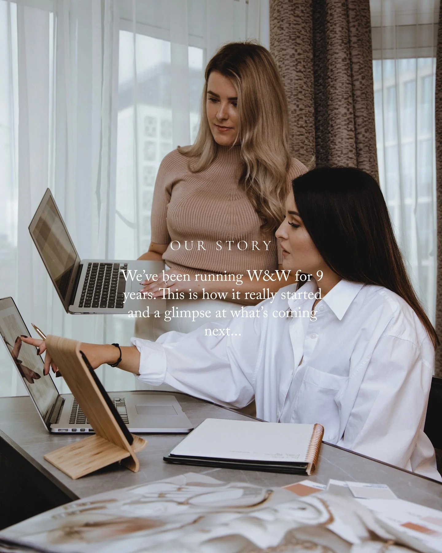 9 years of Wilson &amp; Ward Creative. 

It started with logo design, big ideas and a photoshoot in matching mustard outfits (you&rsquo;ll see).

A lot has changed in our work, direction and the brands we are known for since then, but every stage has