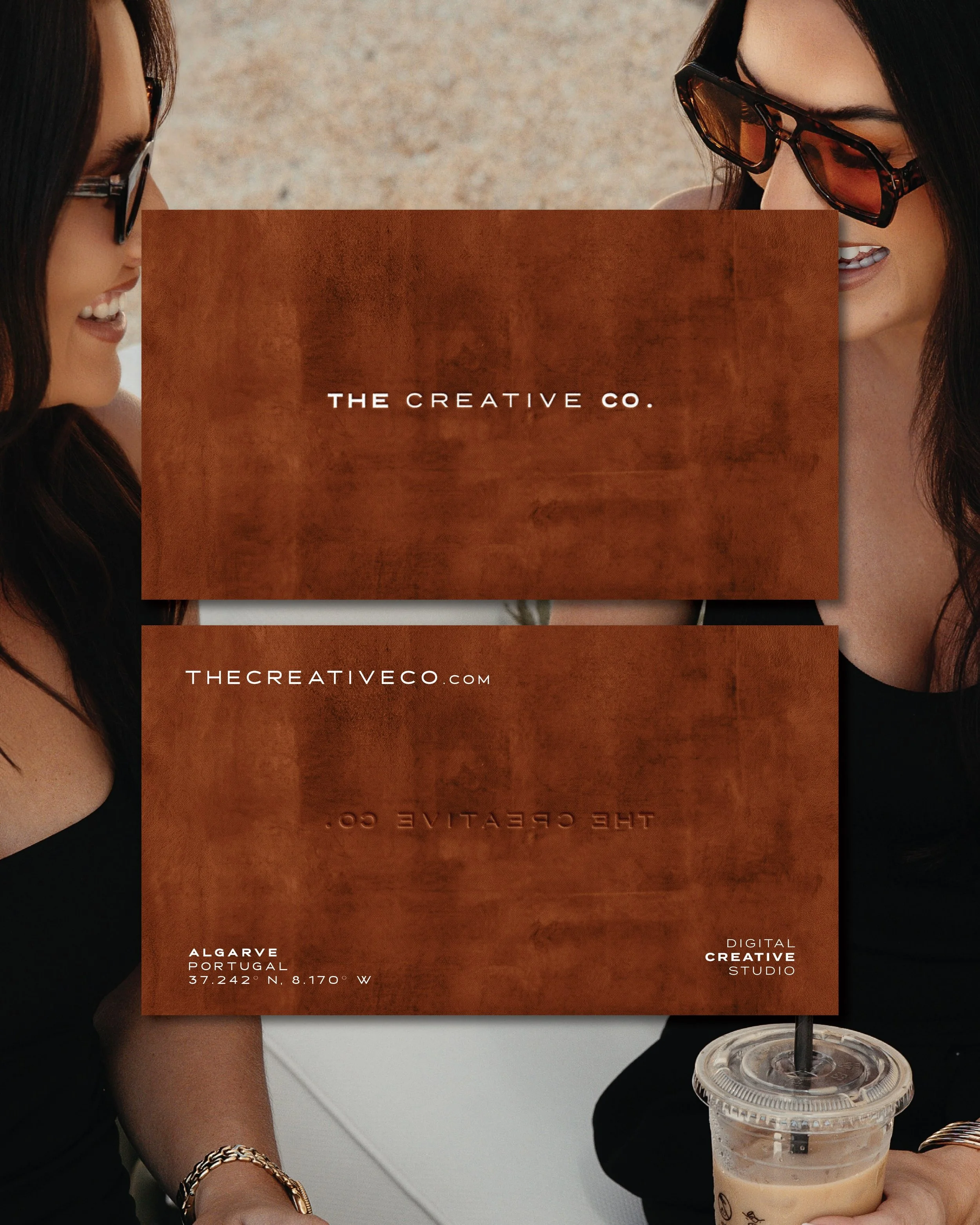 2/3 @thecreativecoalgarve 

This is where the identity starts to come to life. 

For The Creative Co, we carried the identity through digital and physical touchpoints, from social media and web to printed collateral and campaign imagery, keeping ever