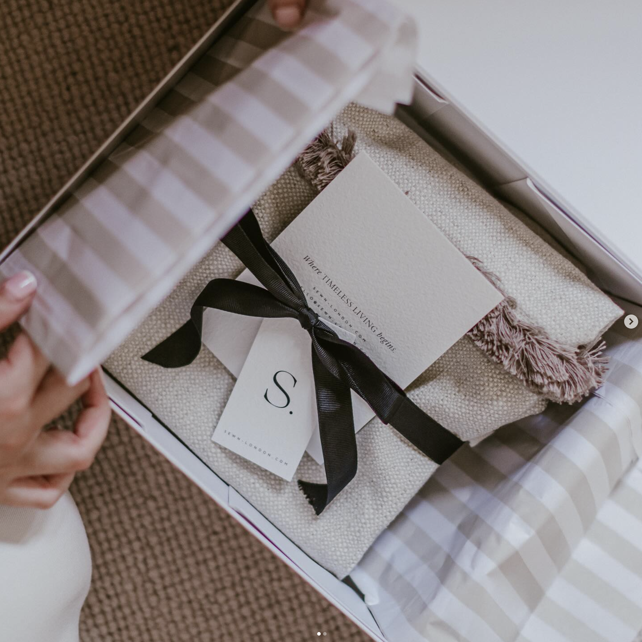 Packaging design for Sewn homeware products