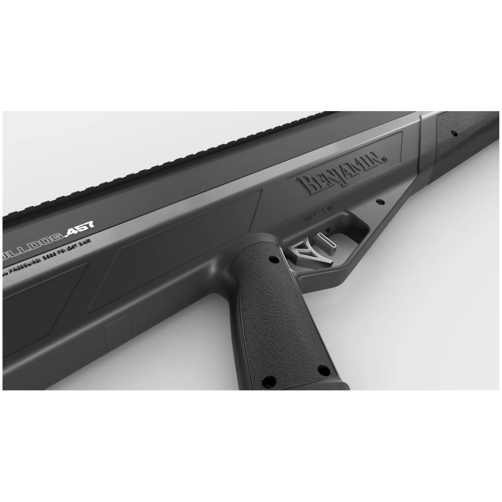Benjamin Bulldog .457 caliber big bore PCP bullpup air rifle