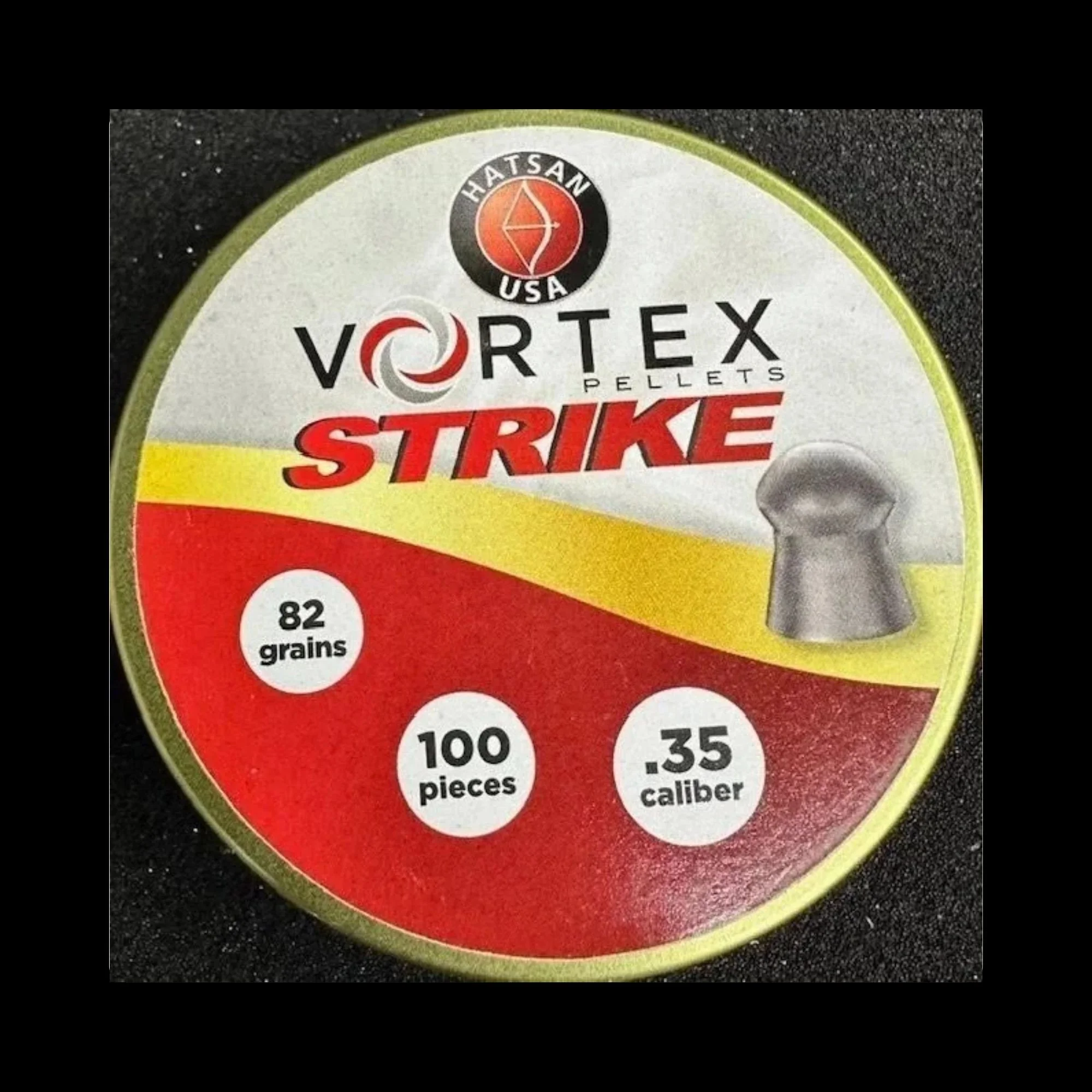 Vortex Strike Pellets- 35 Cal, 82 gr. 100 count