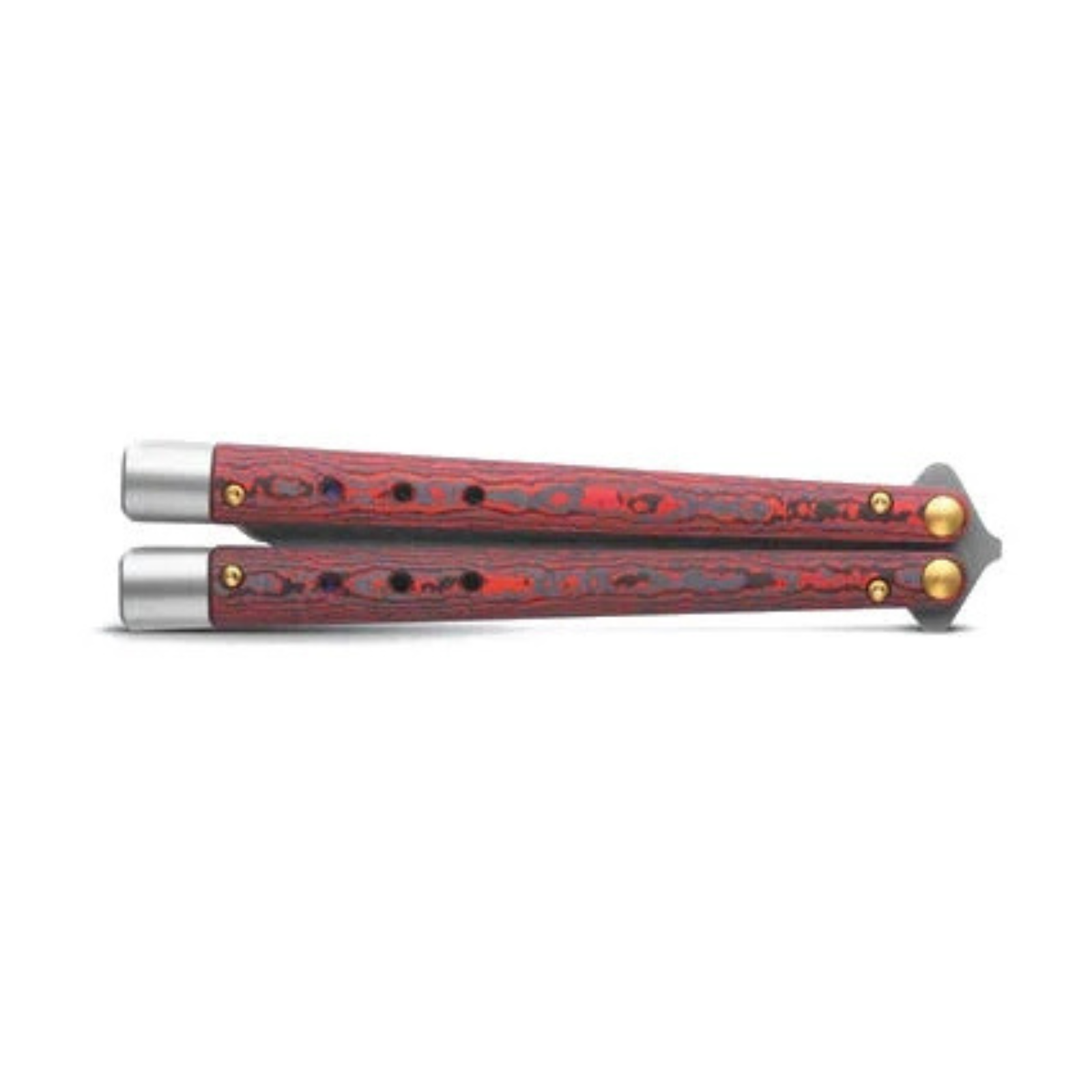 Benchmade Gold Class Necron Bali-Song with Lava Flow Fatcarbon handles – 99-241