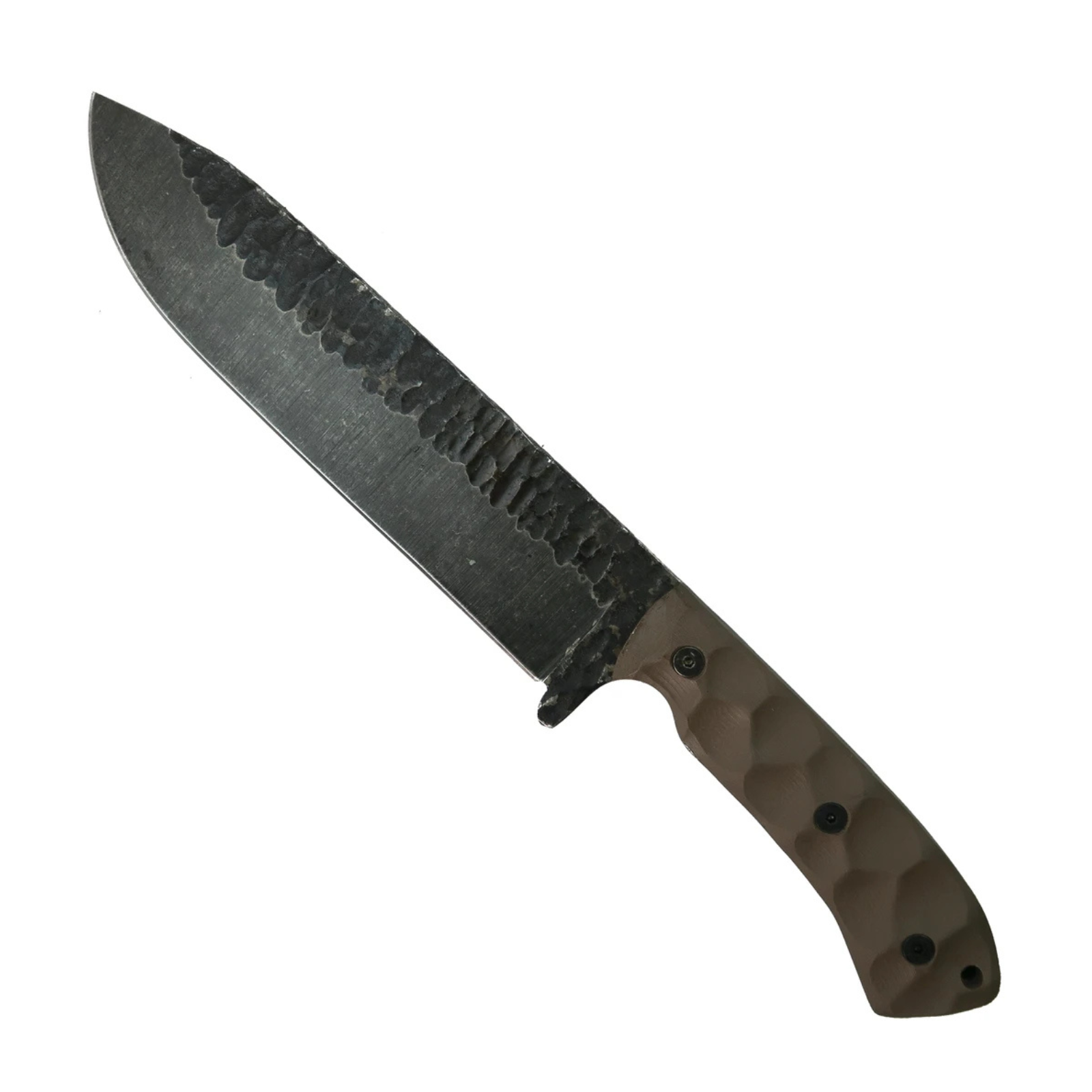 Stroup Knives BK1 FDE G10 Fixed Blade Acid Wash